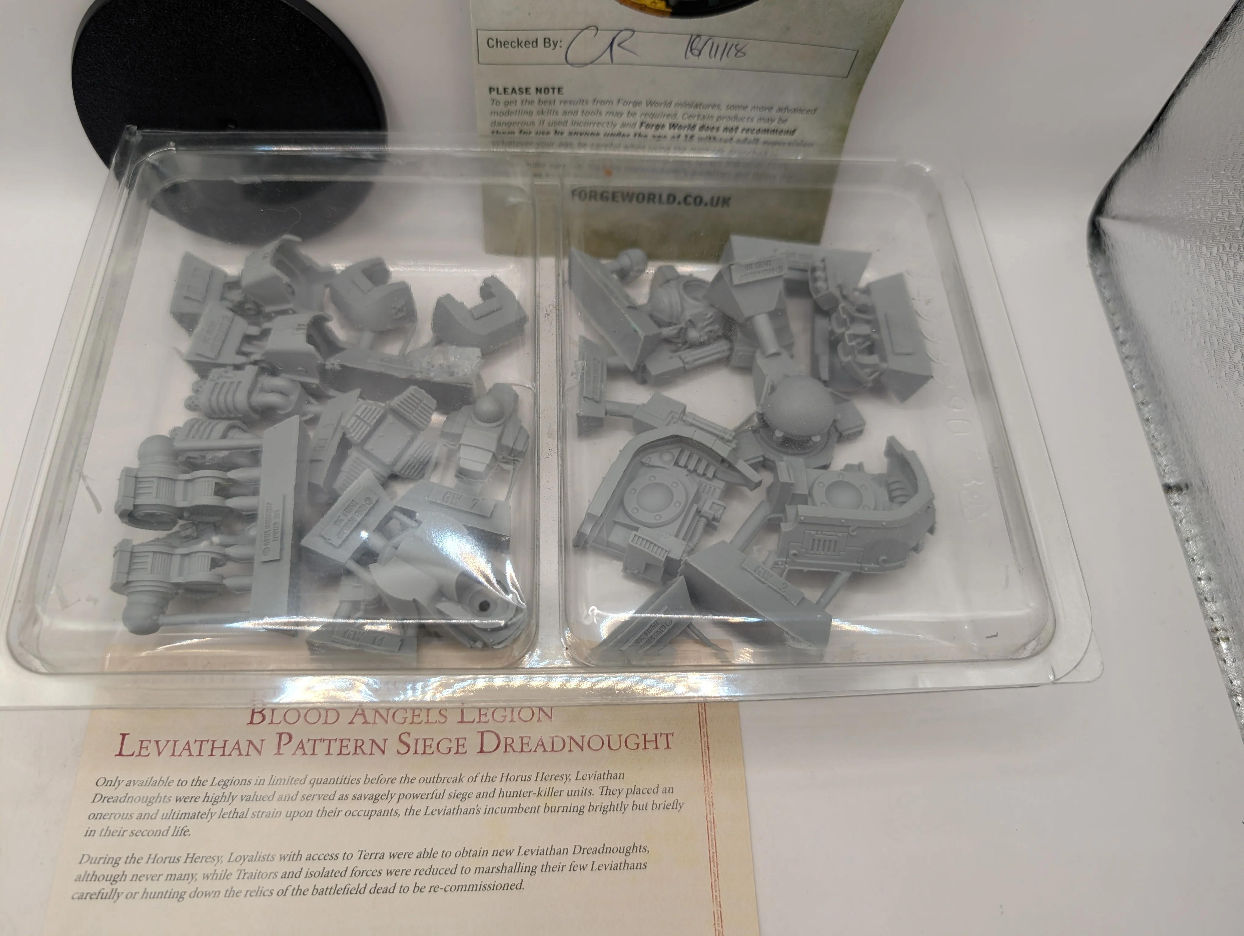 The Horus Heresy Blood Angels Leviathan Dreadnought BF001 - Image 2
