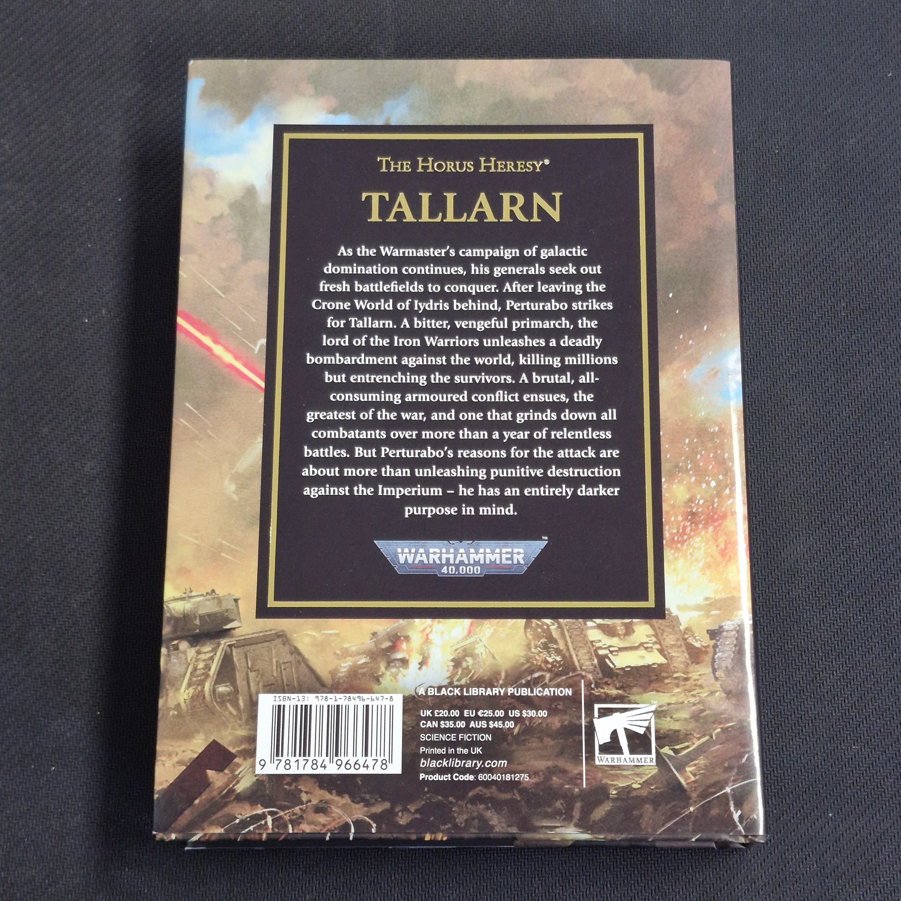 The Horus Heresy Tallarn War for a Dead World - Hardback BG005 - Image 3