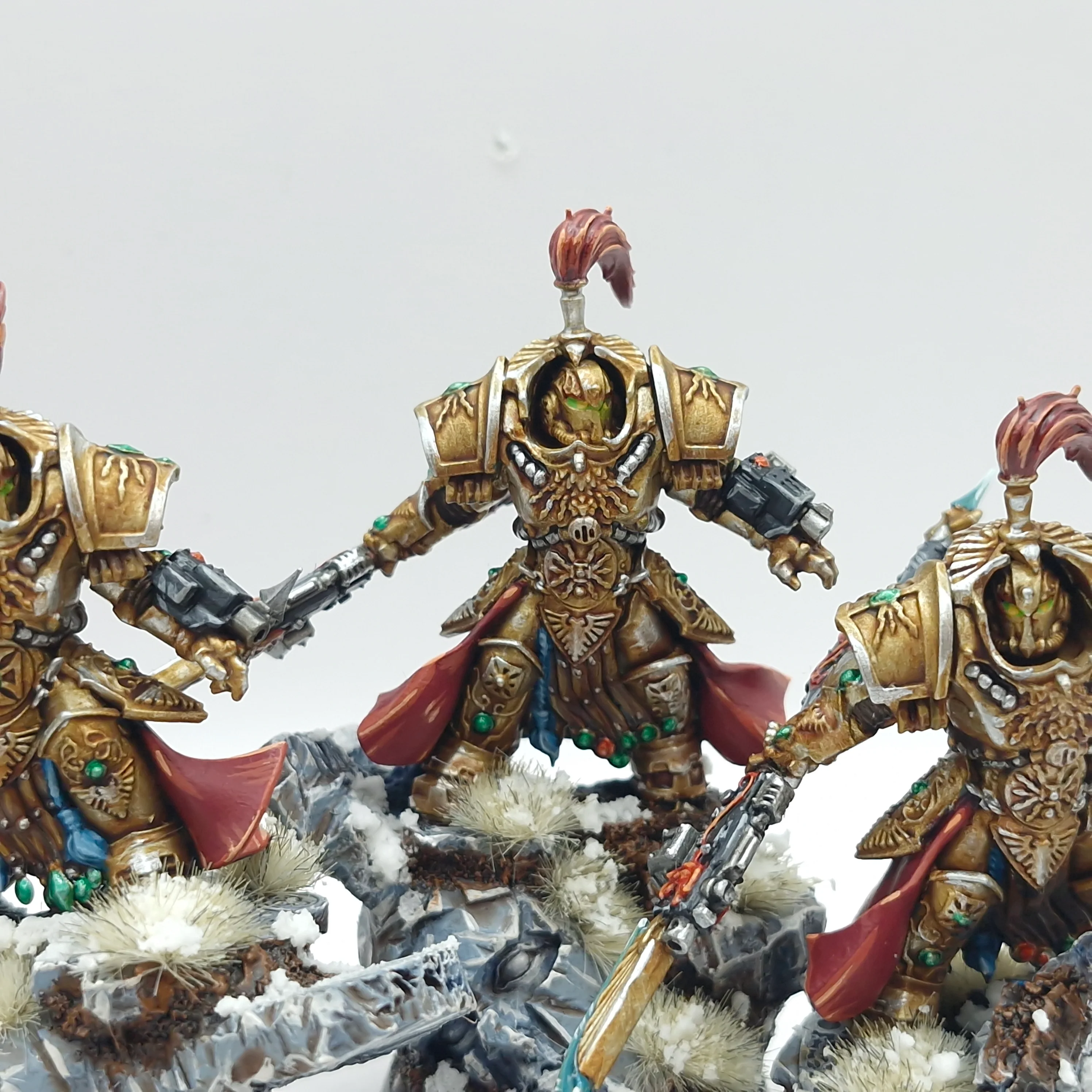 Warhammer 40k: Adeptus Custodes Allarus Custodians Terminators - Well Painted (BJ222) - Image 5