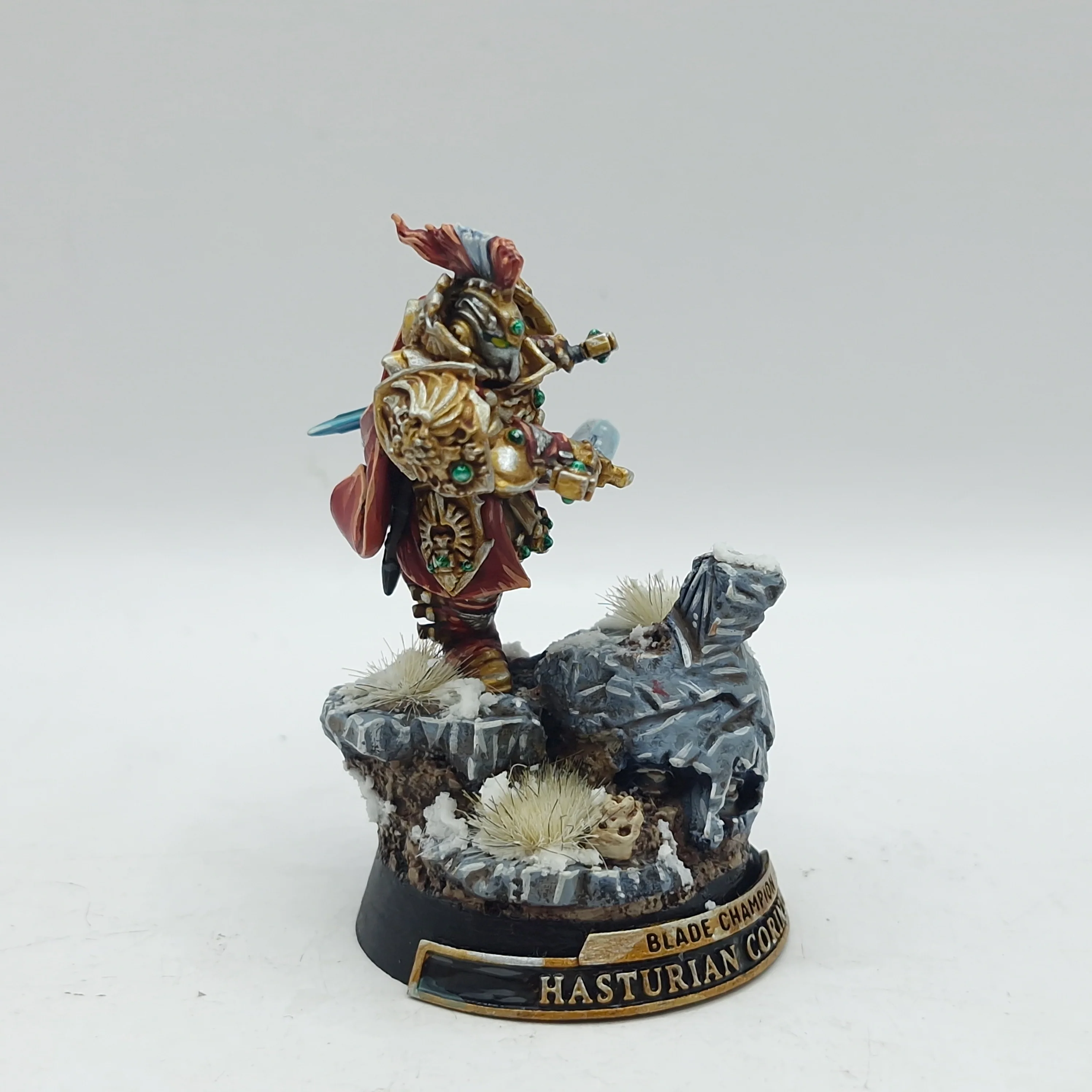 Warhammer 40k: Adeptus Custodes Blade Champion - Well Painted (AC134) - Image 5