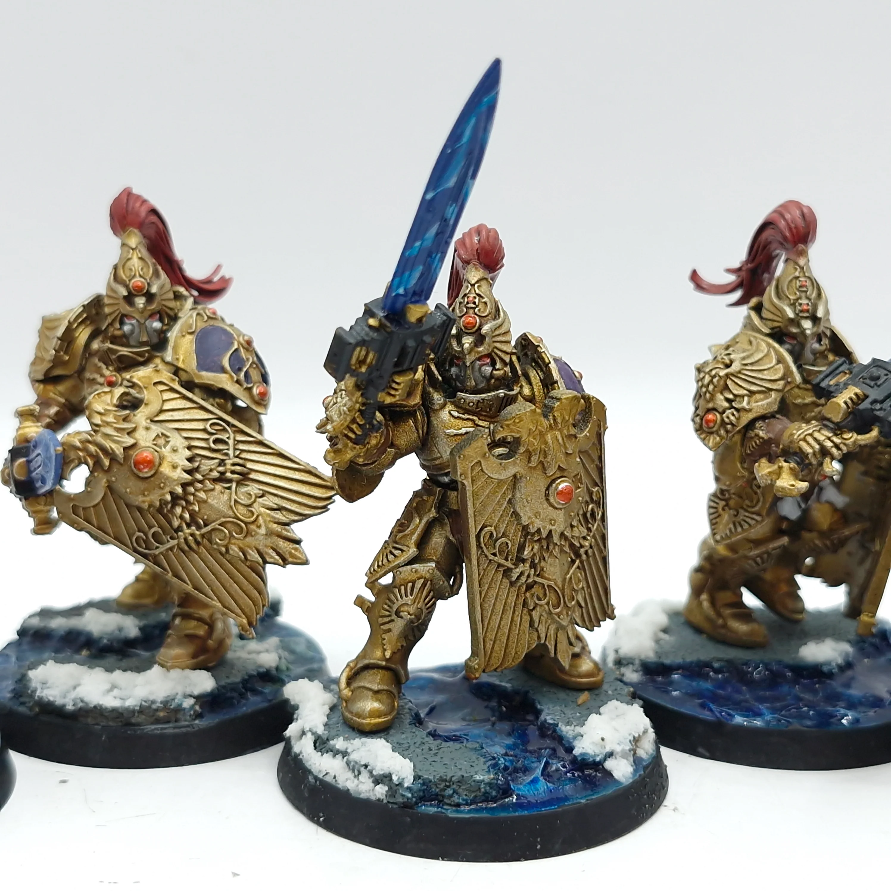 Warhammer 40k: Adeptus Custodes Custodian Guard - Painted (BJ162) - Image 4