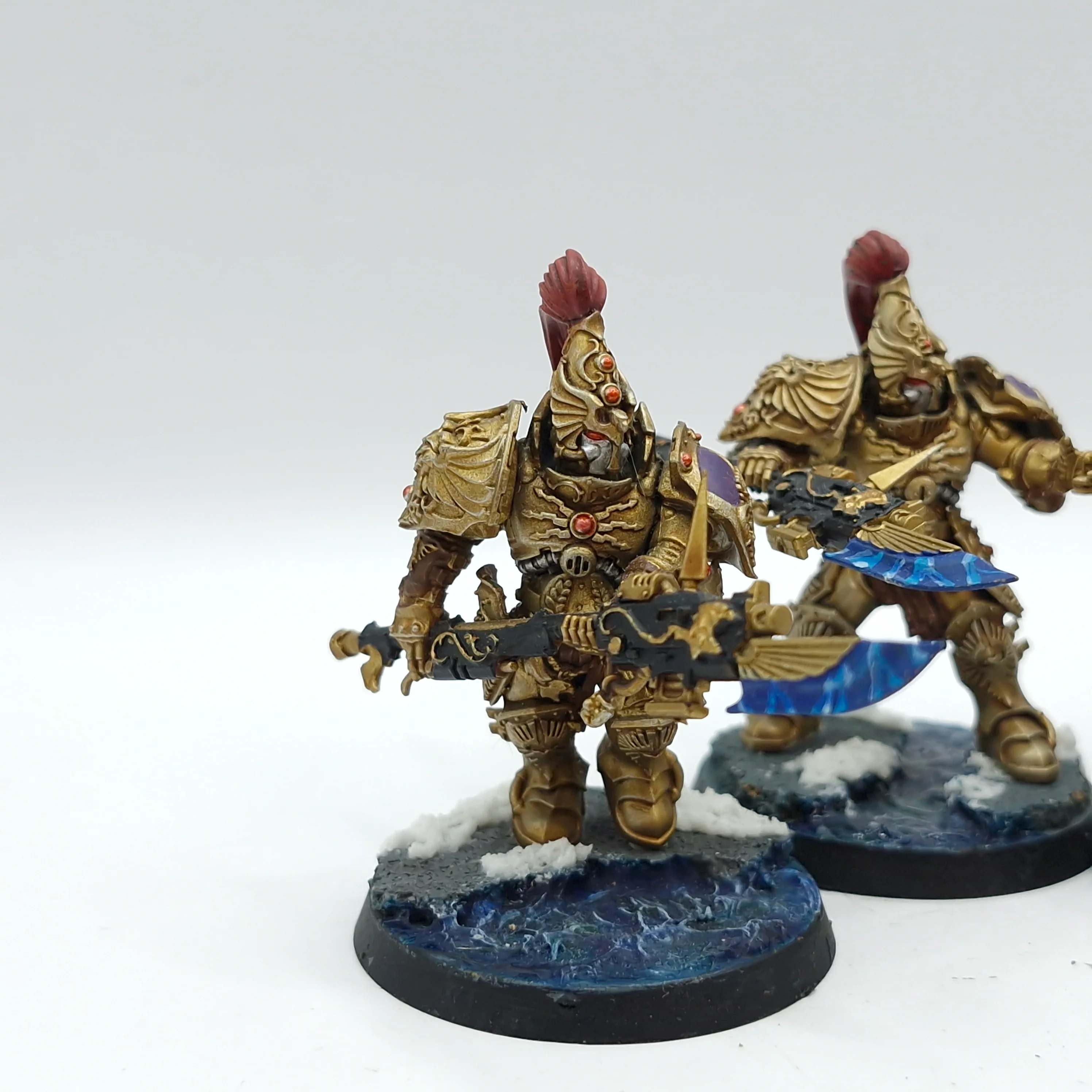 Warhammer 40k: Adeptus Custodes Custodian Guard - Painted (BJ174) - Image 2
