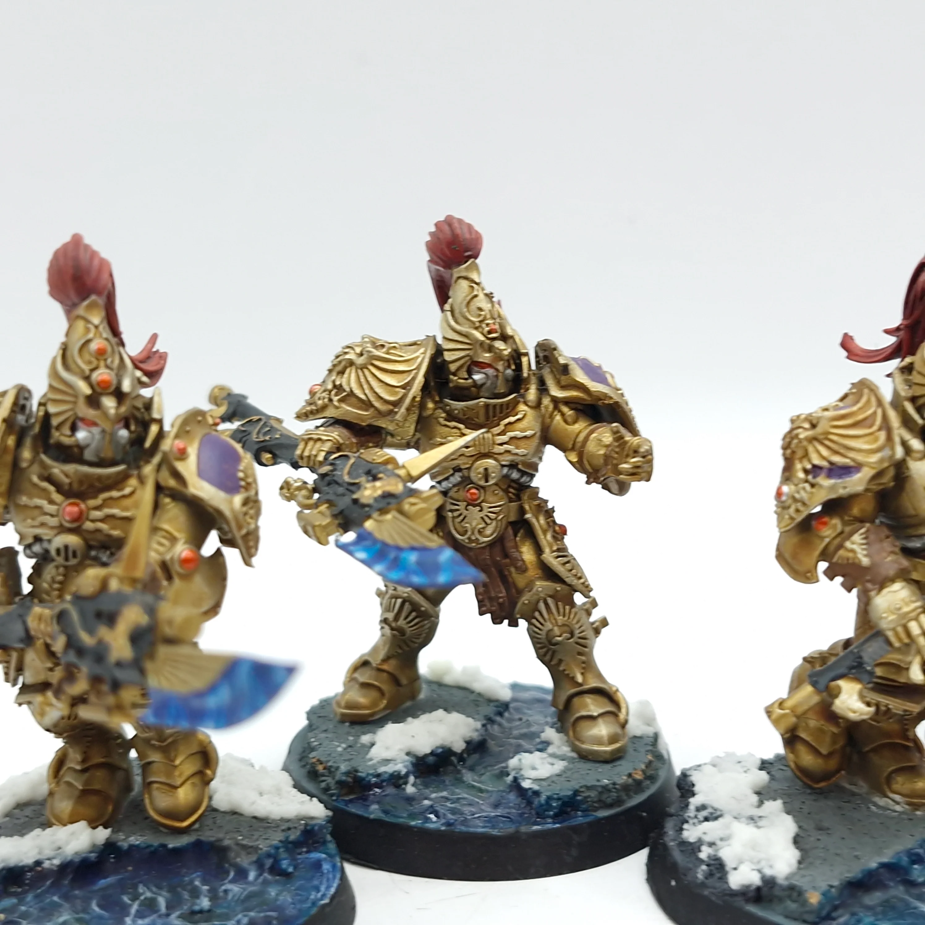 Warhammer 40k: Adeptus Custodes Custodian Guard - Painted (BJ174) - Image 3