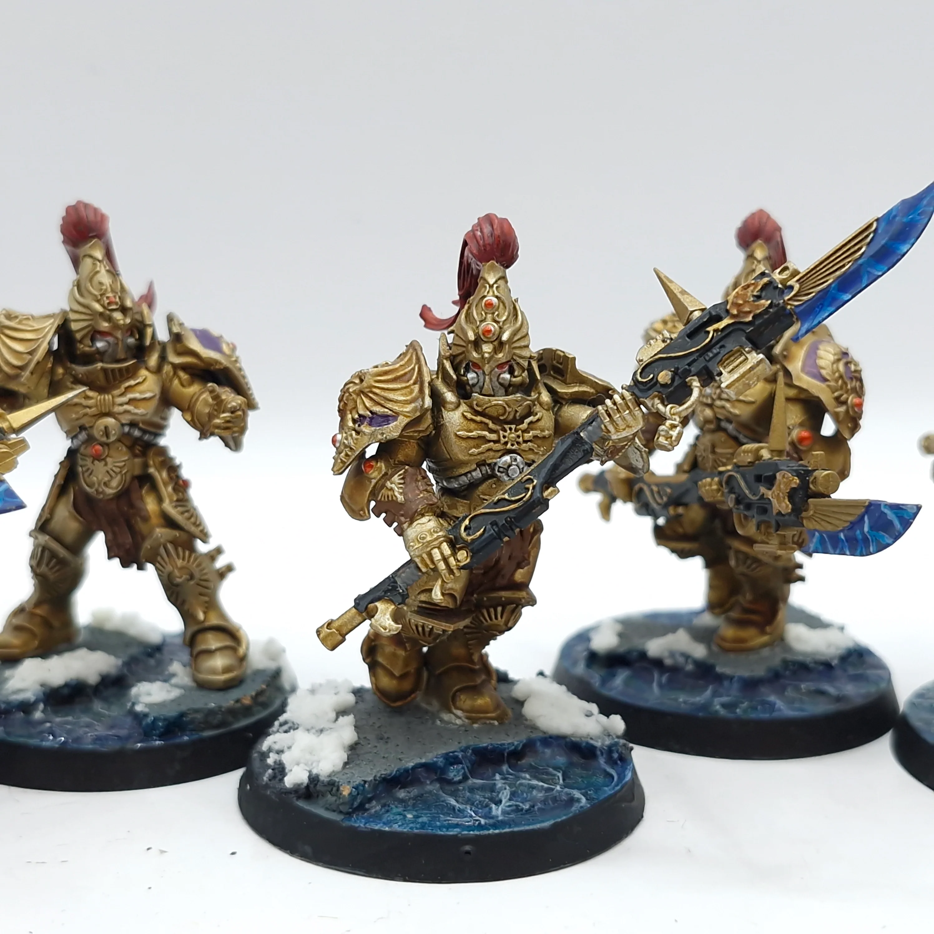 Warhammer 40k: Adeptus Custodes Custodian Guard - Painted (BJ174) - Image 4