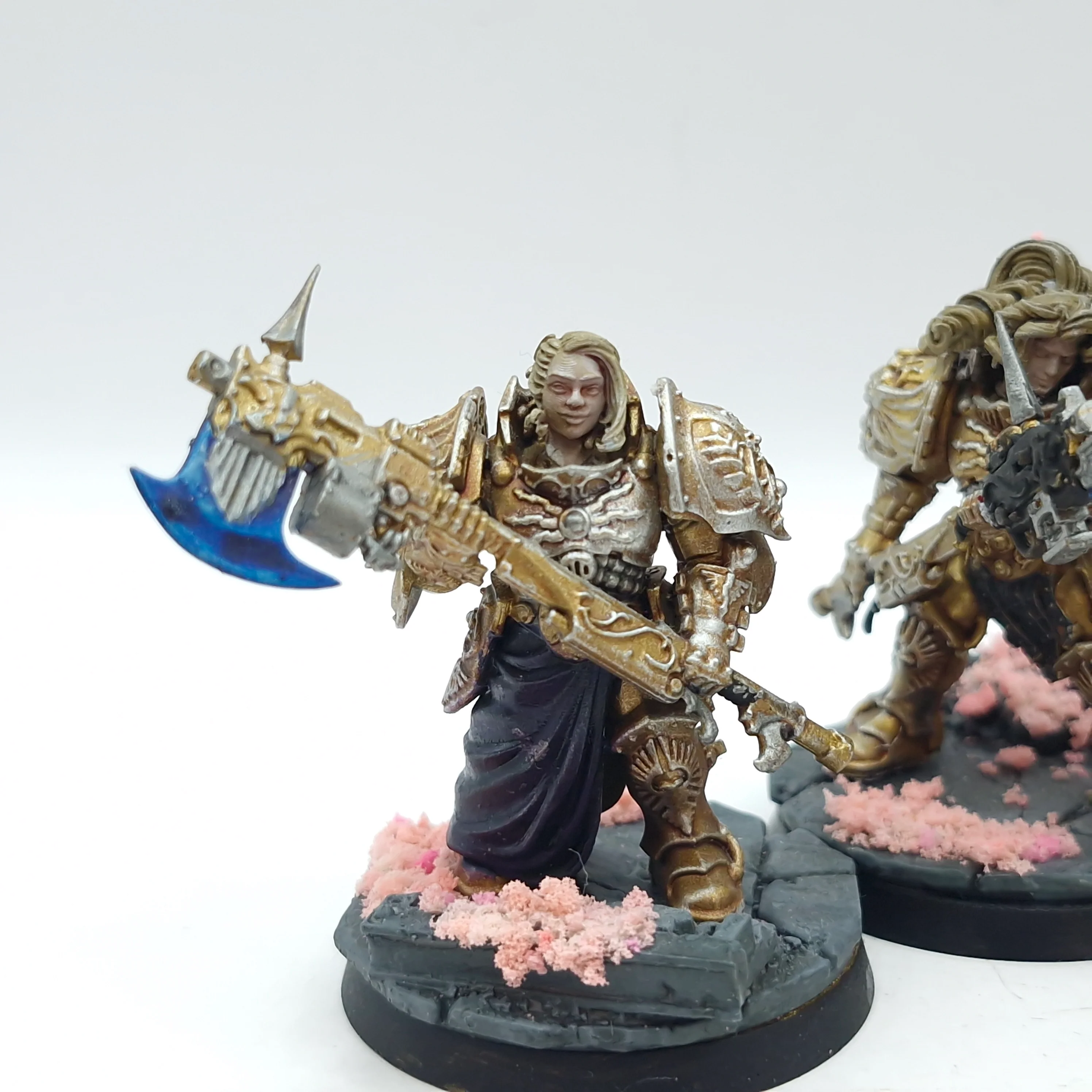 Warhammer 40k: Adeptus Custodes Custodian Guard - Painted (BJ198) - Image 2