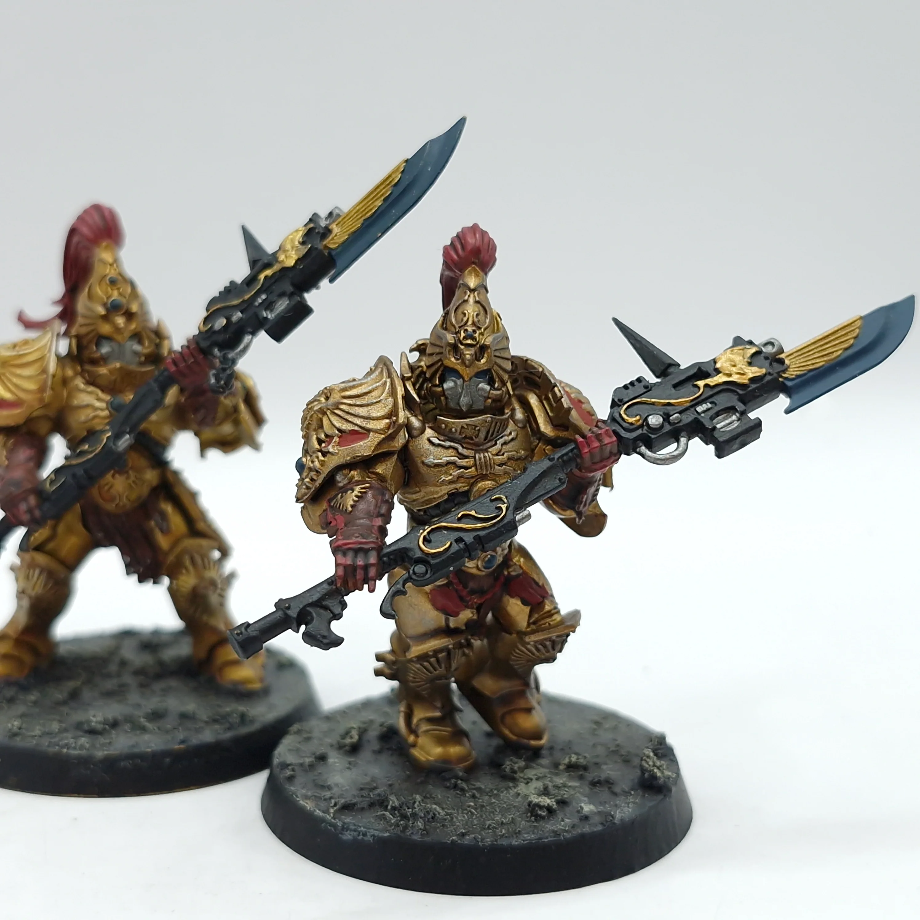 Warhammer 40k: Adeptus Custodes Custodian Guard - Painted (BJ199) - Image 6