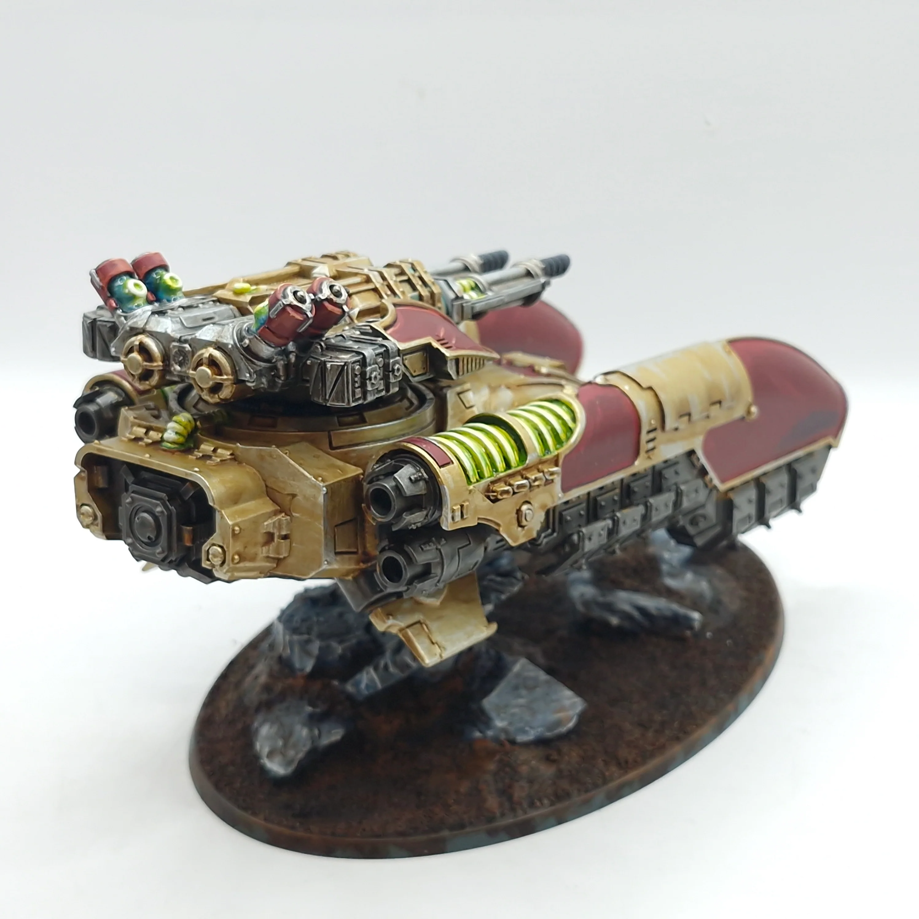 Warhammer 40k: Adeptus Custodes Forge World Caladius Annihilator Grav-tank - Painted (AX032) - Image 4