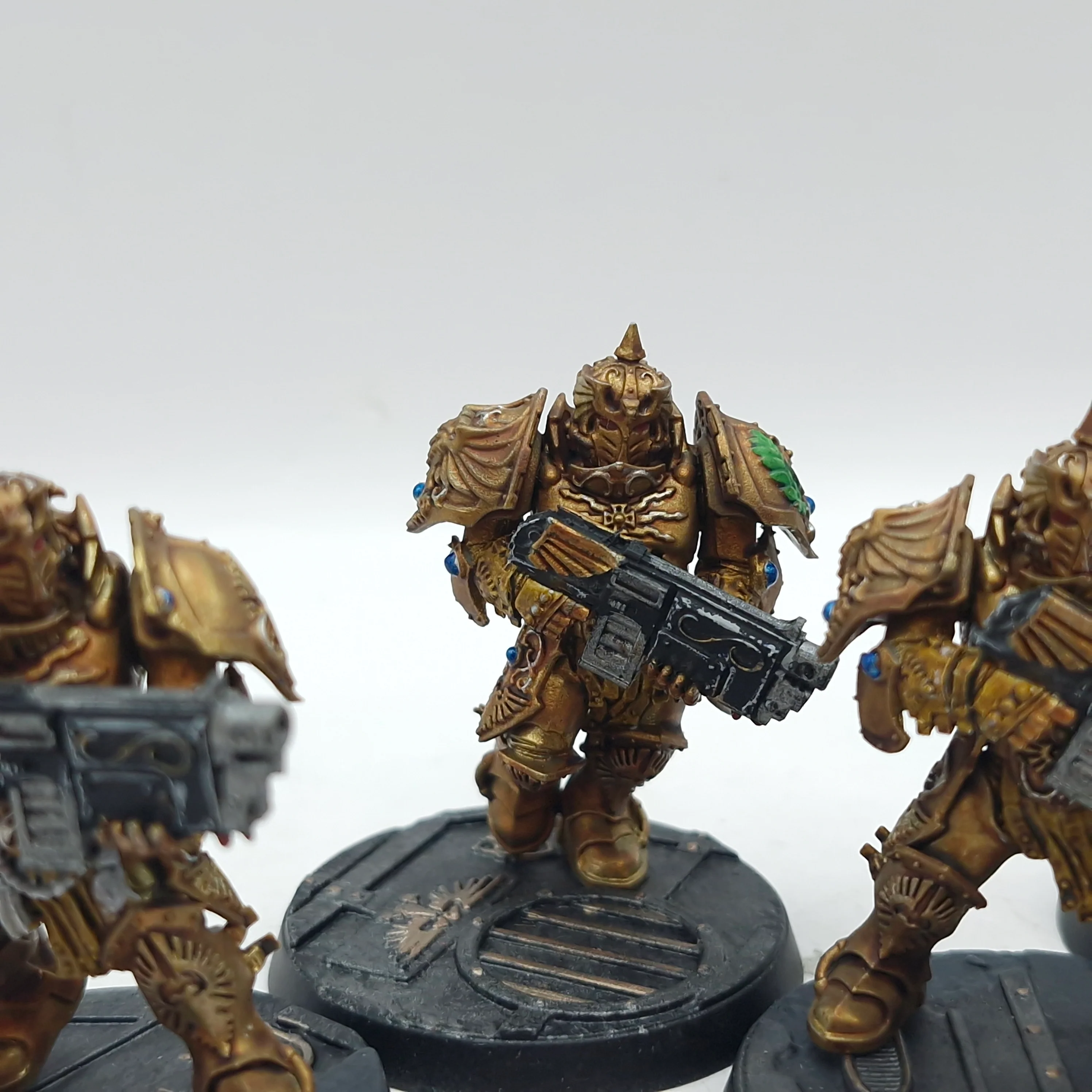 Warhammer 40k: Adeptus Custodes Forge World Sagittarum Guard - Painted (AZ183) - Image 3
