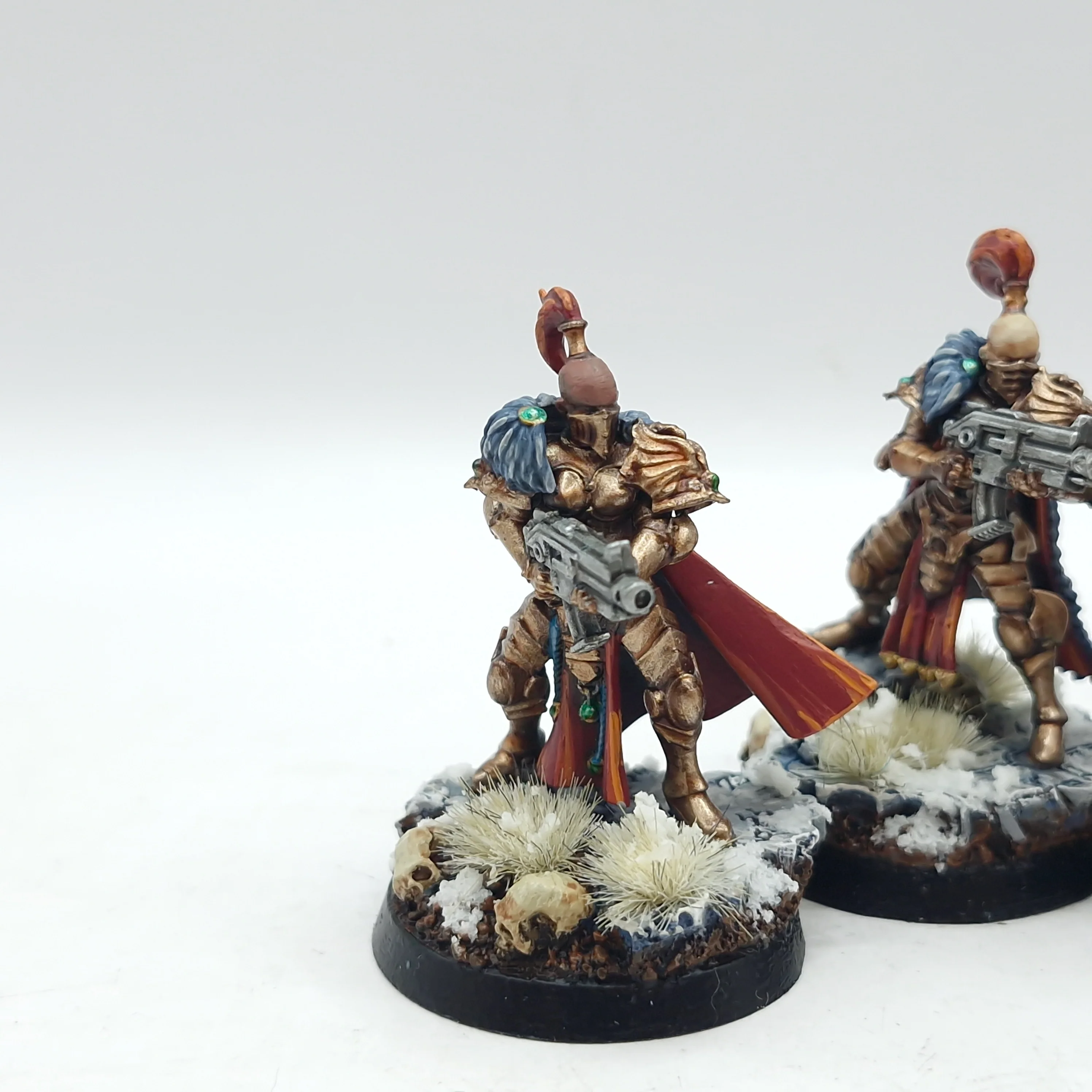 Warhammer 40k: Adeptus Custodes Sisters of Silence Prosecutor Squad - Painted (AD047) - Image 2