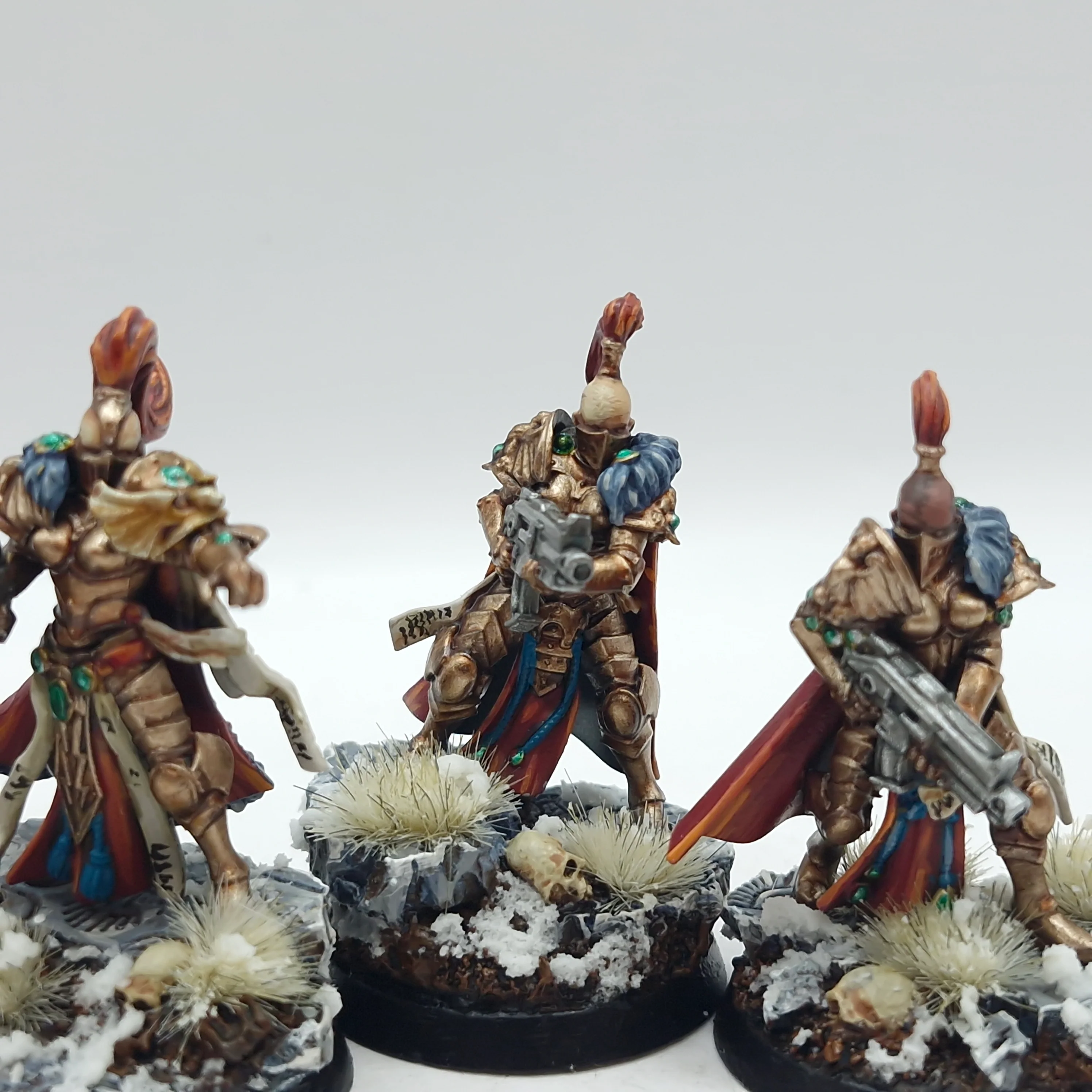 Warhammer 40k: Adeptus Custodes Sisters of Silence Prosecutor Squad - Painted (AD047) - Image 5
