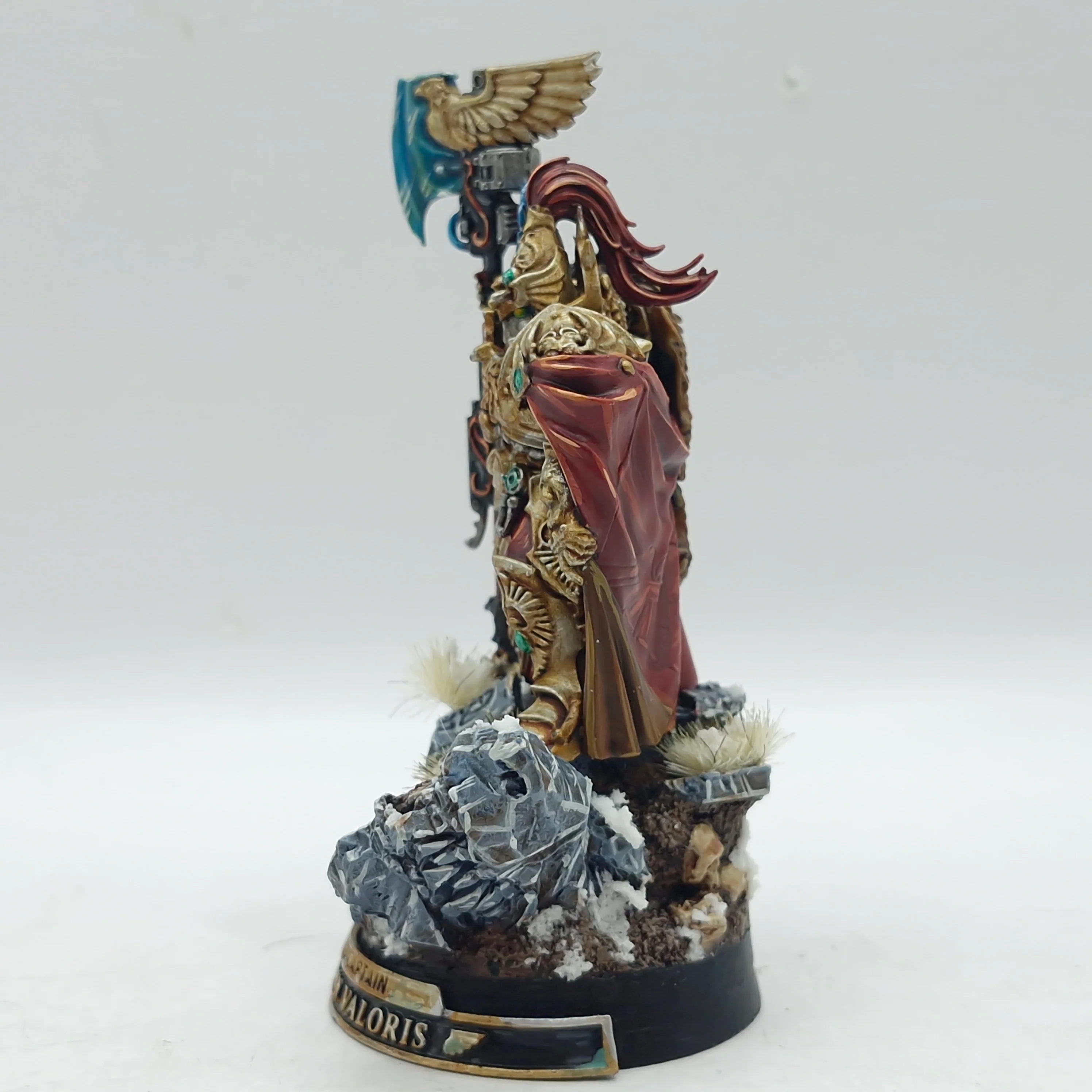 Warhammer 40k: Adeptus Custodes Trajann Valoris - Well Painted (AA193) - Image 3