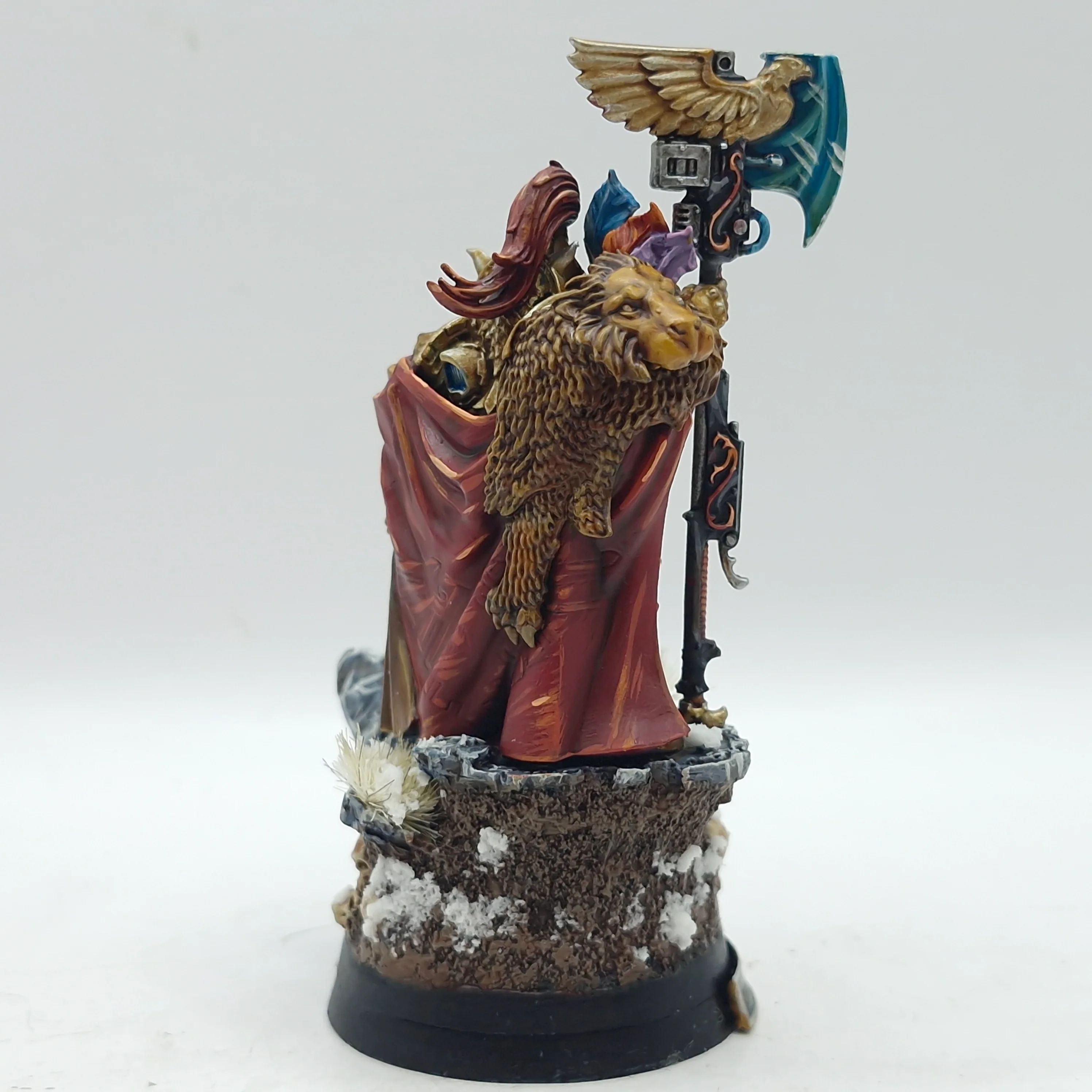Warhammer 40k: Adeptus Custodes Trajann Valoris - Well Painted (AA193) - Image 5