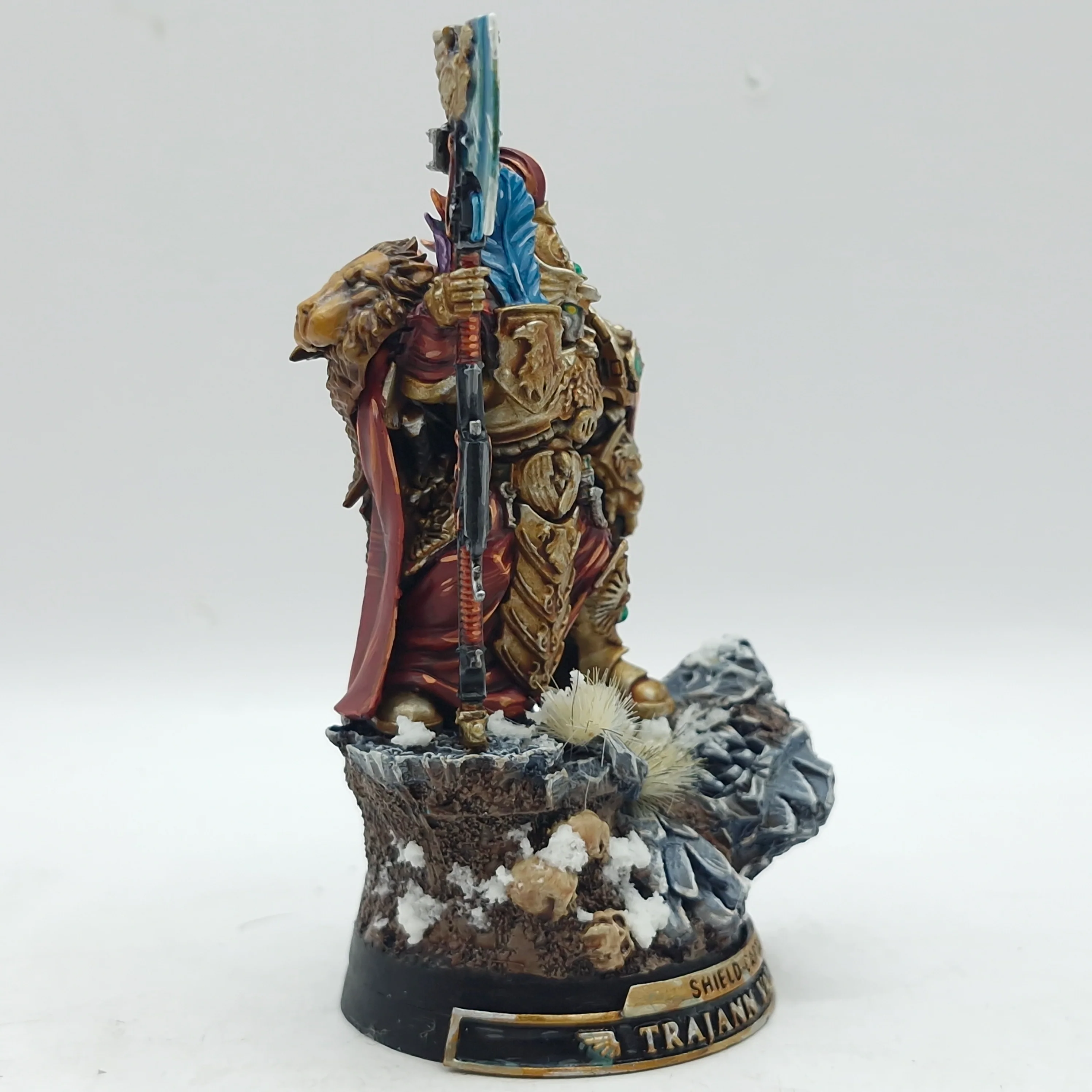 Warhammer 40k: Adeptus Custodes Trajann Valoris - Well Painted (AA193) - Image 6