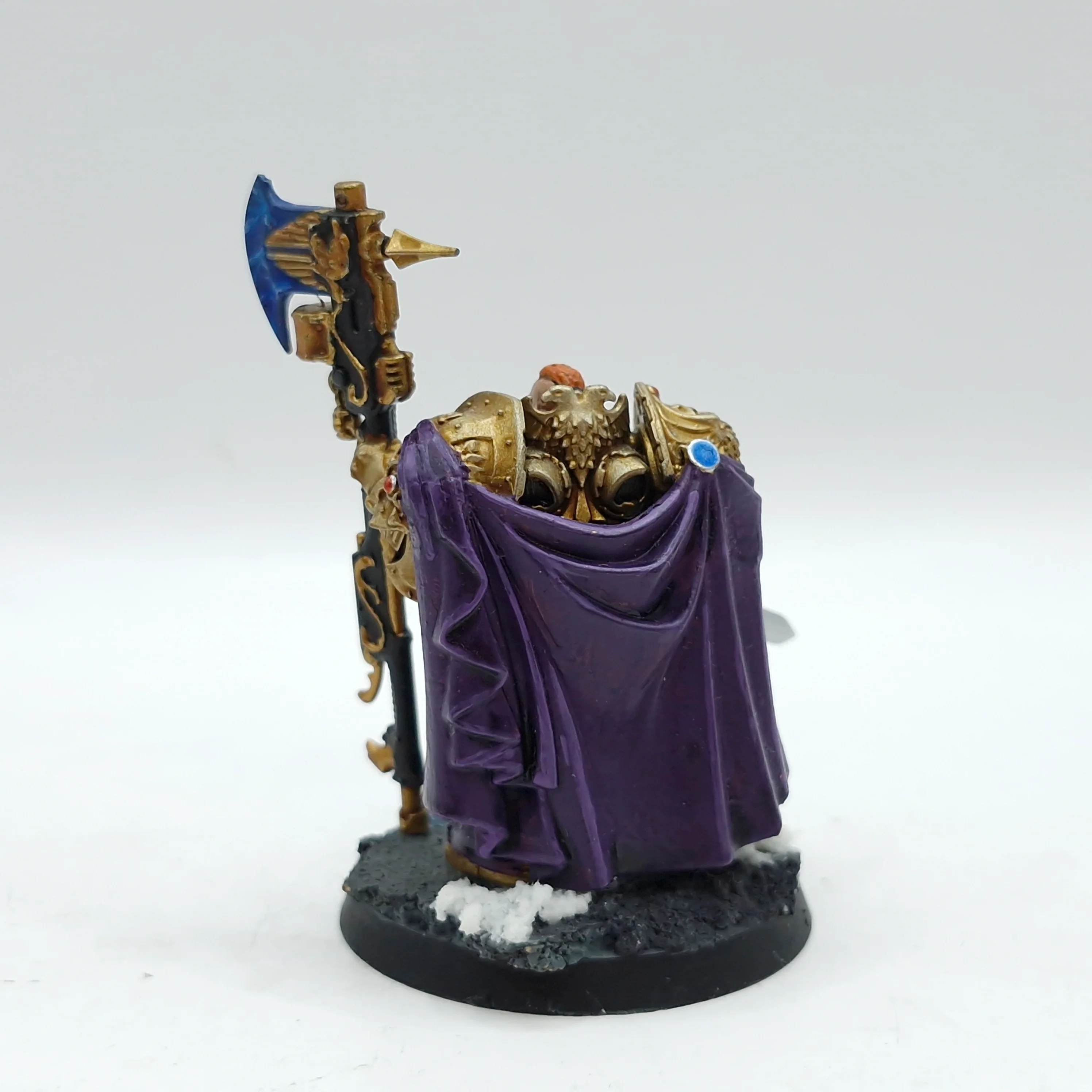 Warhammer 40k: Adeptus Custodes Vexilus Praetors and Shield Captain - Painted (BJ164) - Image 5