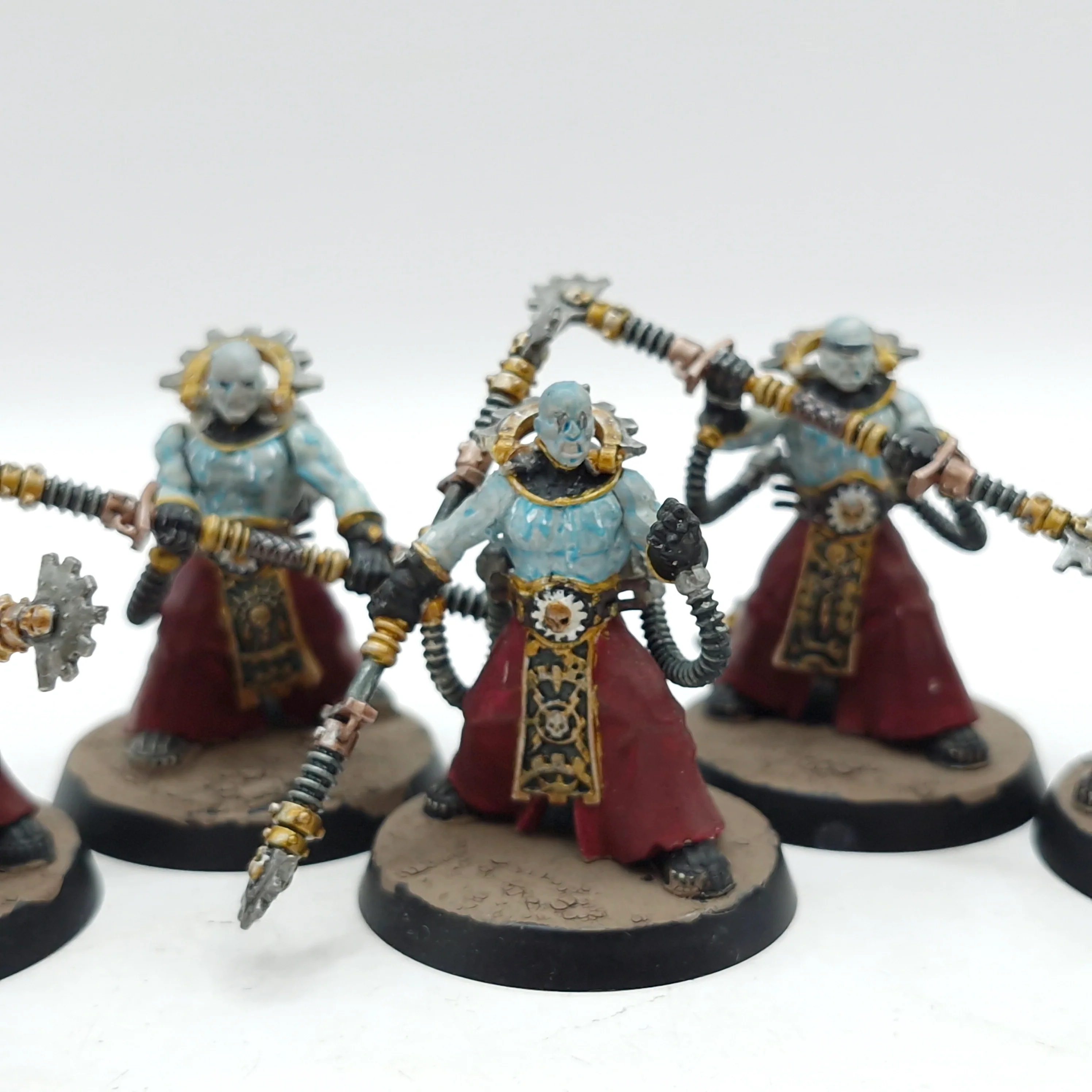 Warhammer 40k: Adeptus Mechanicus Electro-Priests - Painted (AD122) - Image 4