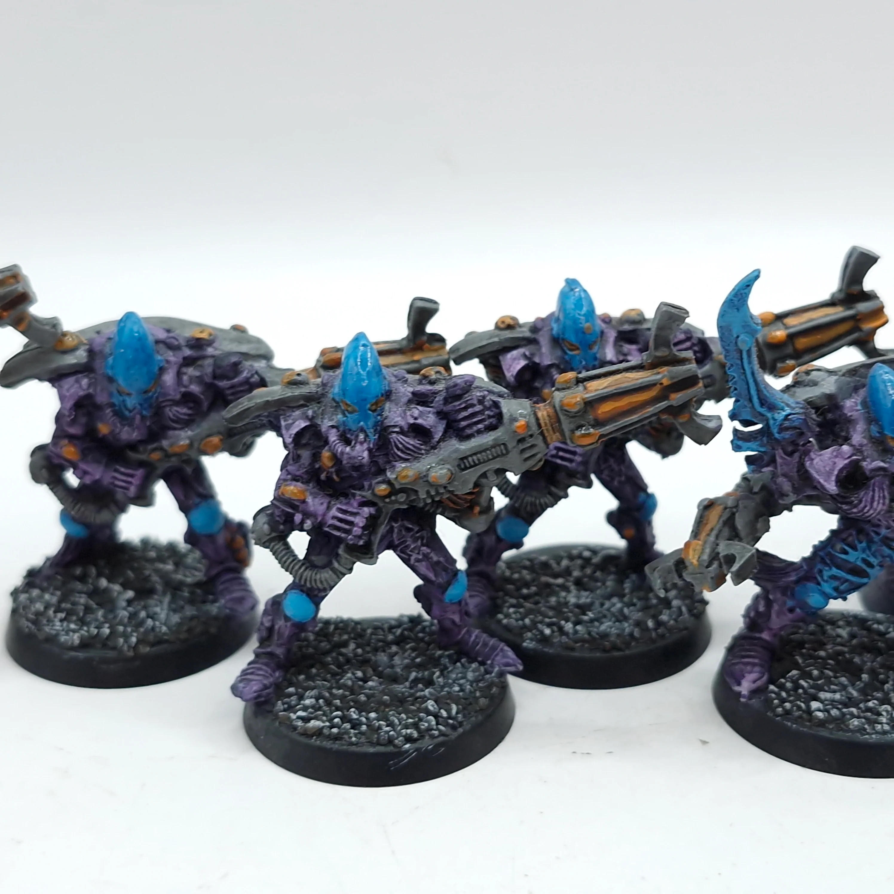 Warhammer 40k: Aeldari Eldar Finecast Warp Spiders - Well Painted (AA194) - Image 3