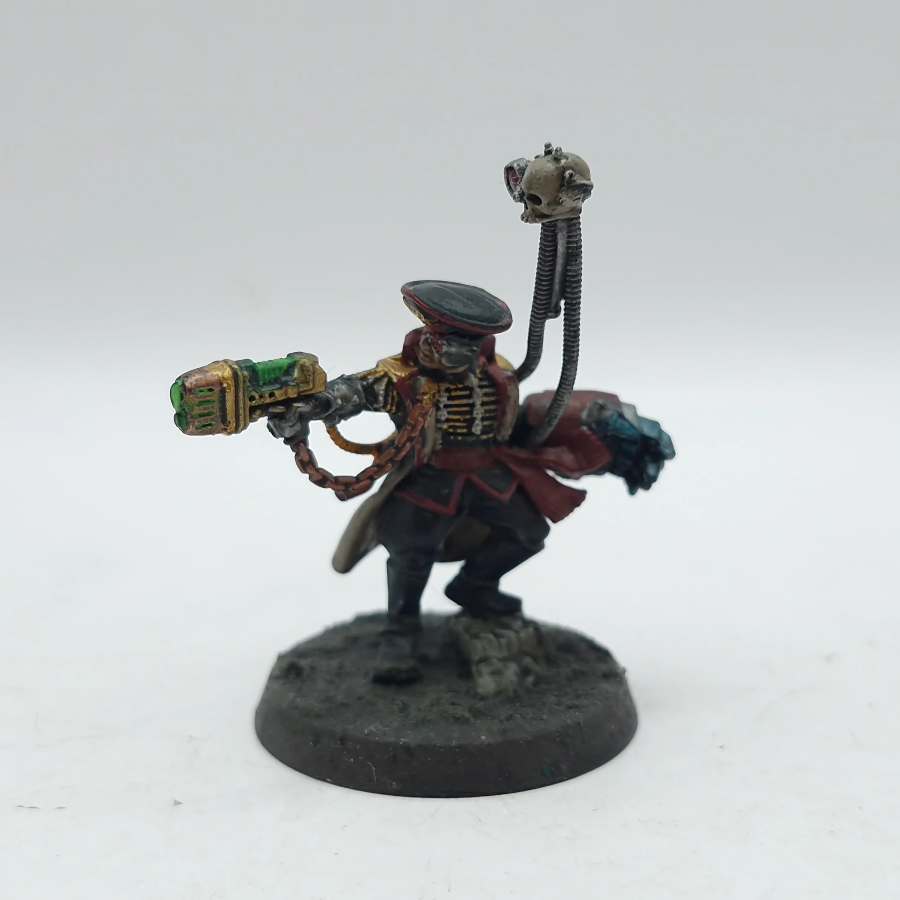 Warhammer 40k: Astra Militarum Cadian Commissar - Painted (AZ081)