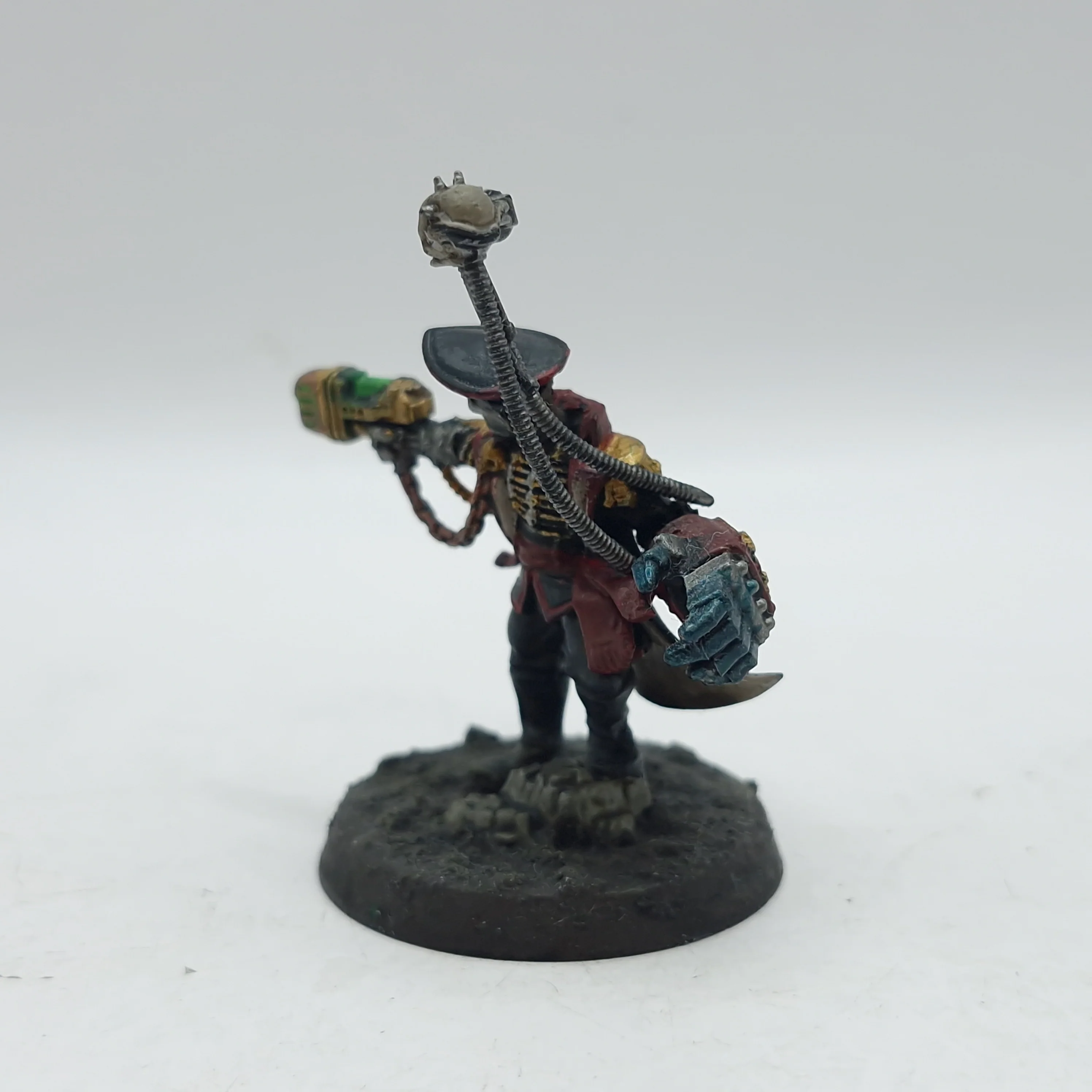 Warhammer 40k: Astra Militarum Cadian Commissar - Painted (AZ081) - Image 2