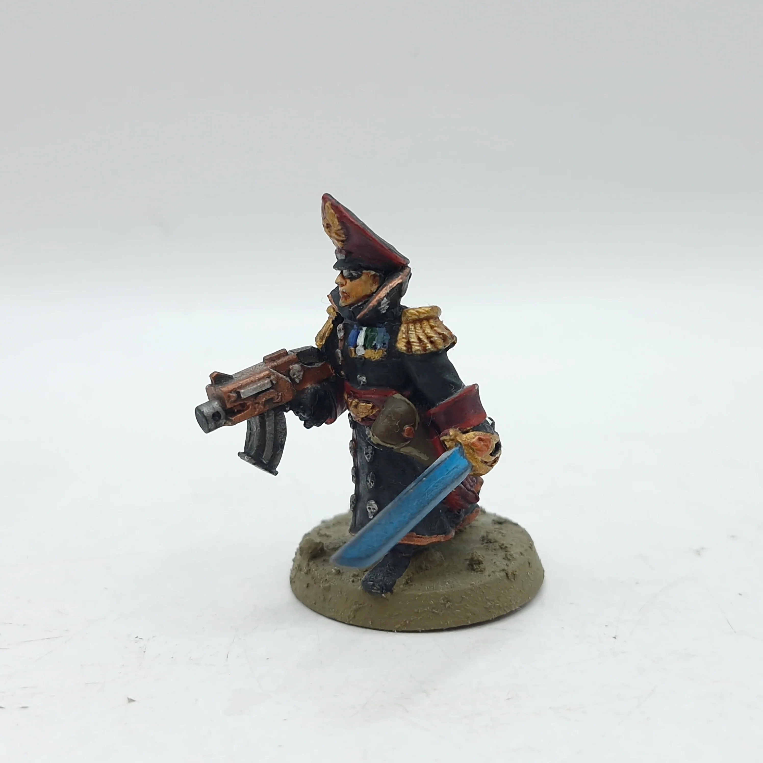 Warhammer 40k: Astra Militarum Cadian Metal Commissar - Painted (AE007) - Image 2