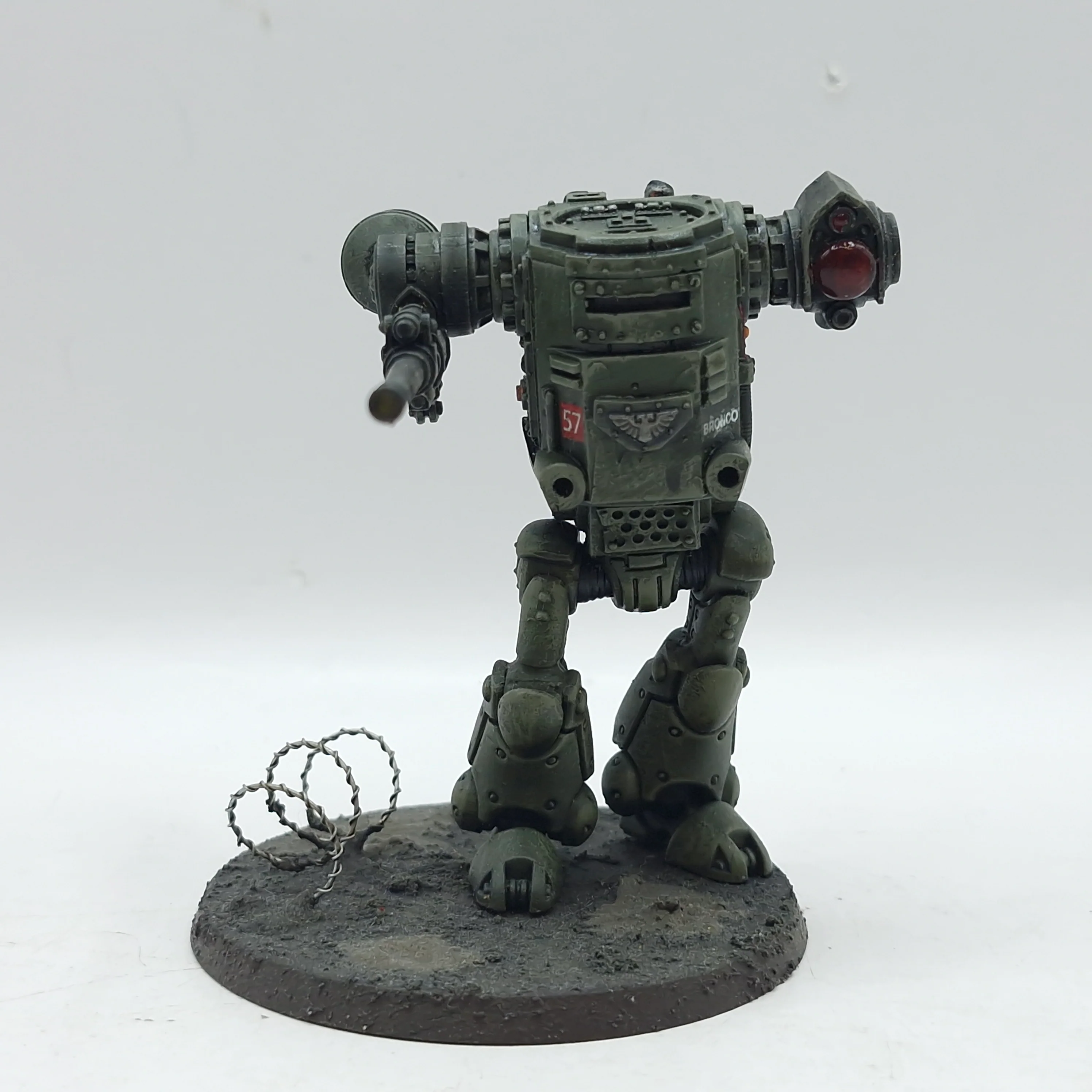 Warhammer 40k: Astra Militarum Converted Sentinel - Painted (AD049)