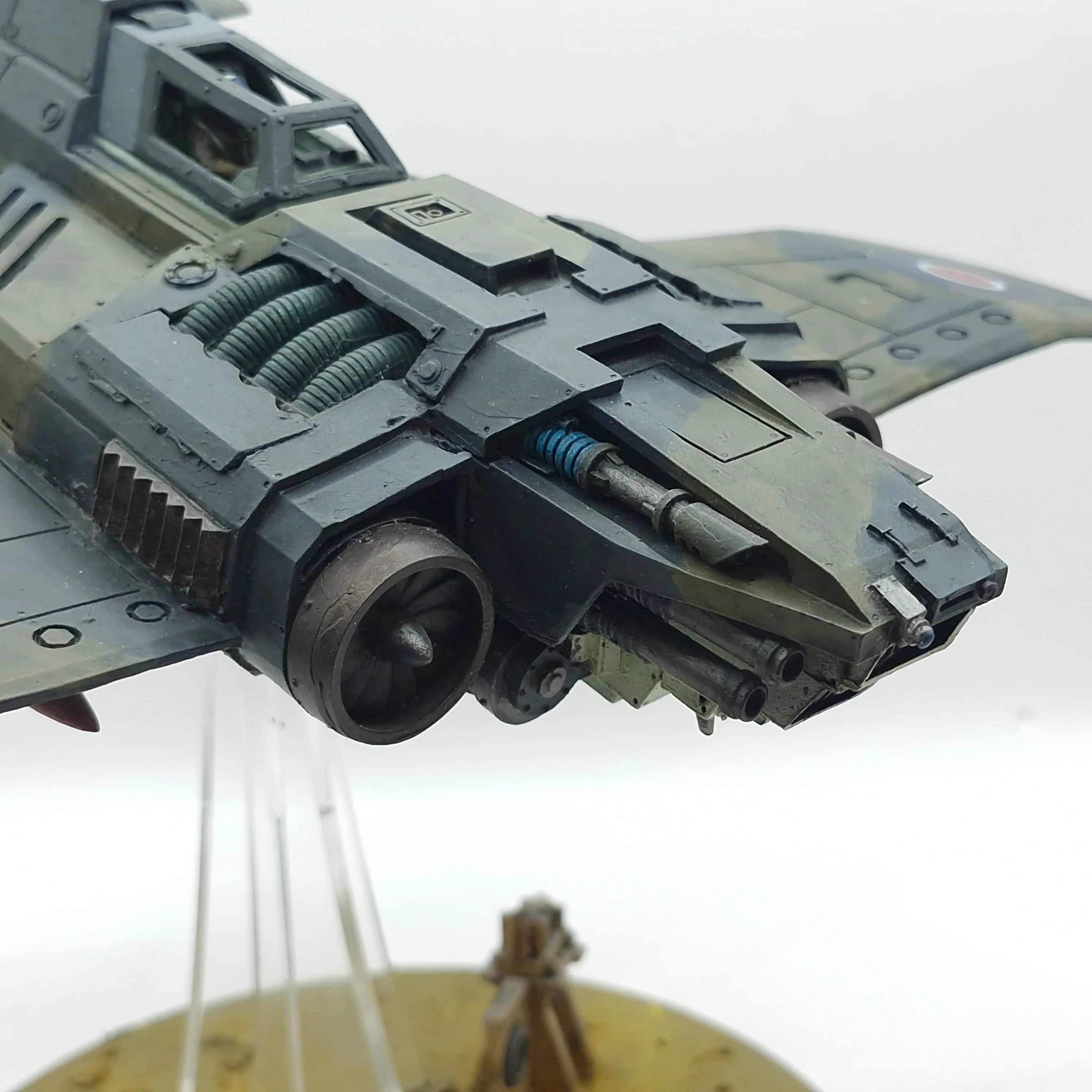 Warhammer 40k: Astra Militarum Forge World Thunderbolt Heavy Fighter - Painted (AX042) - Image 3