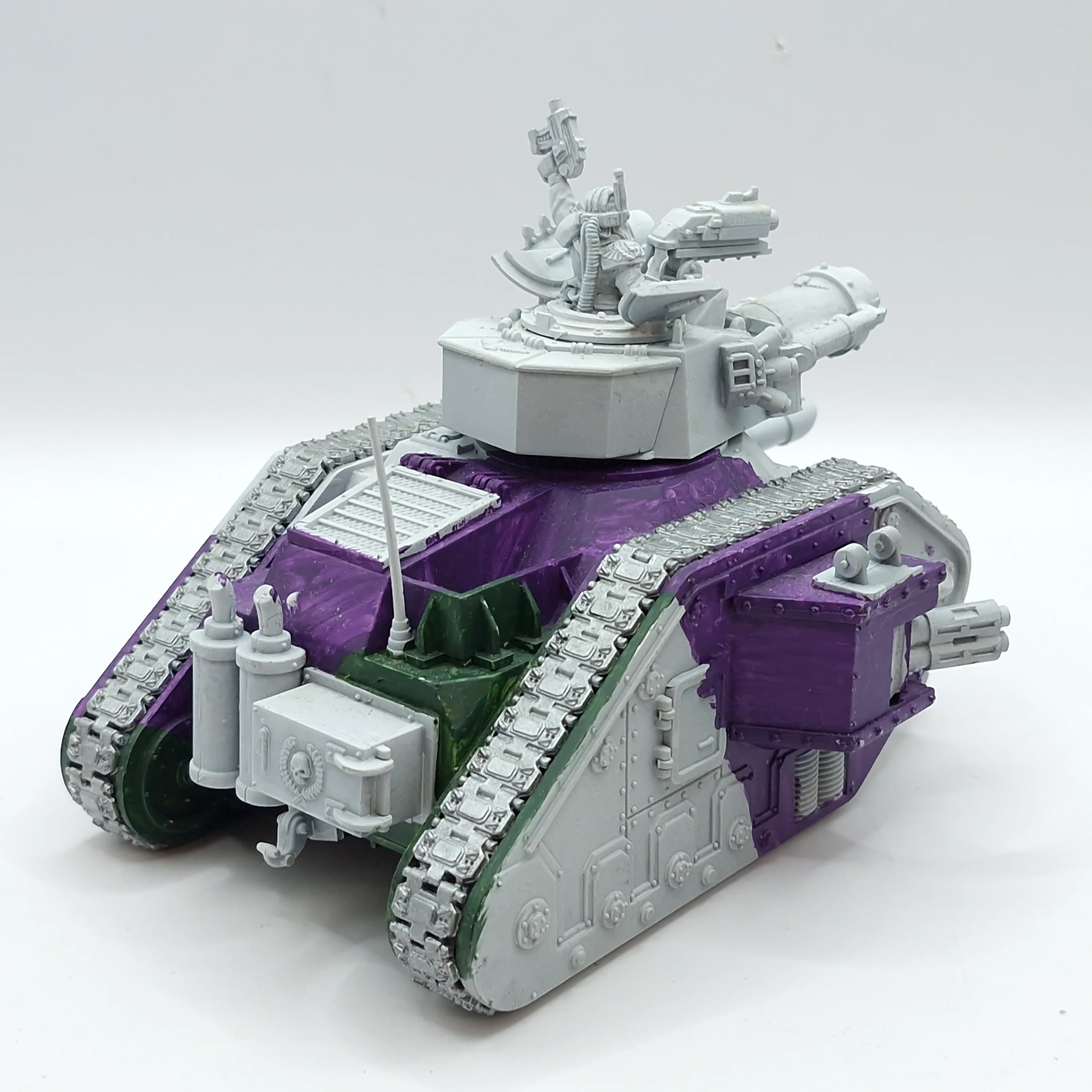 Warhammer 40k: Astra Militarum Leman Russ Metal Demolisher Tank (AX013) - Image 5
