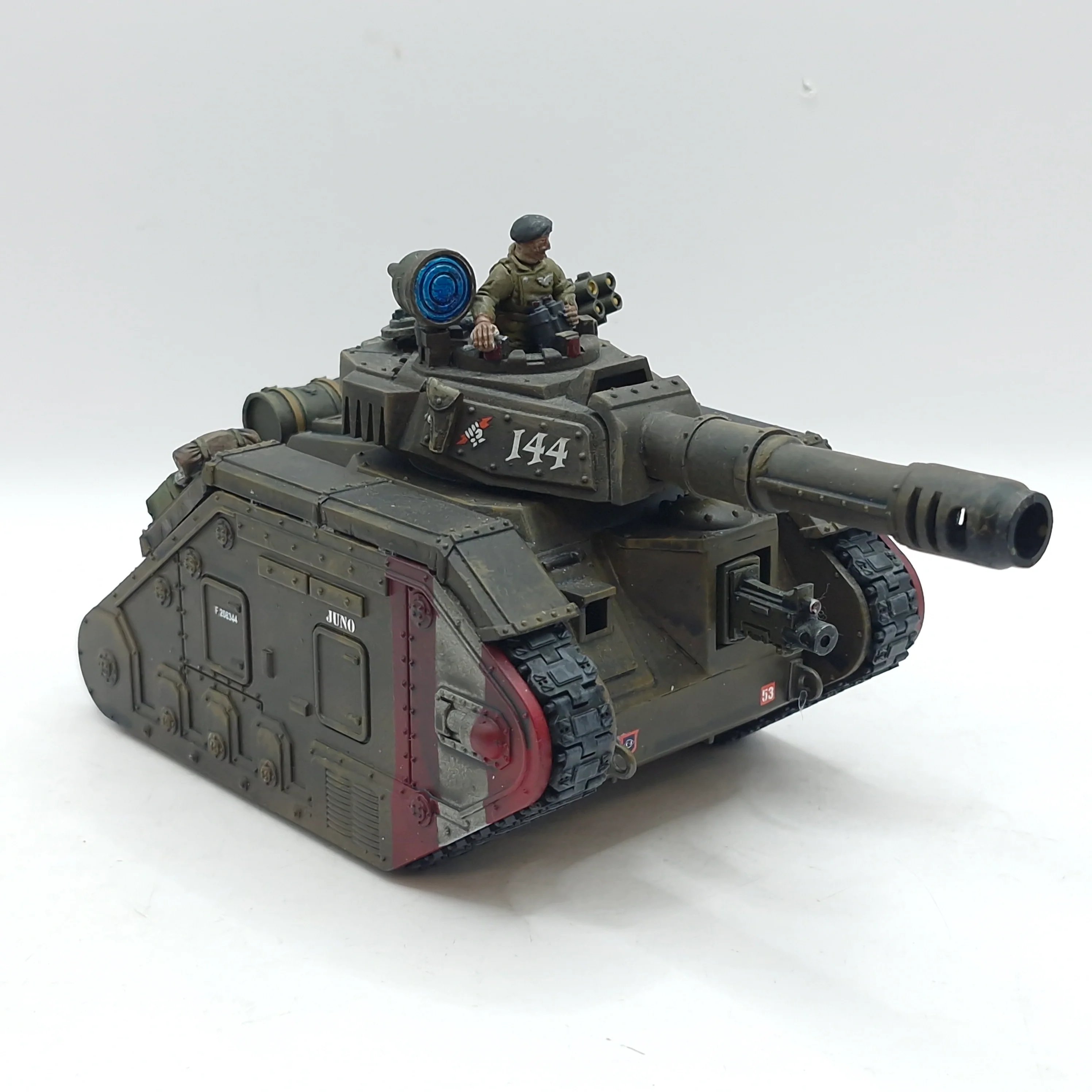 Warhammer 40k: Astra Militarum Leman Russ Battle Tank - Painted (BC164) - Image 6
