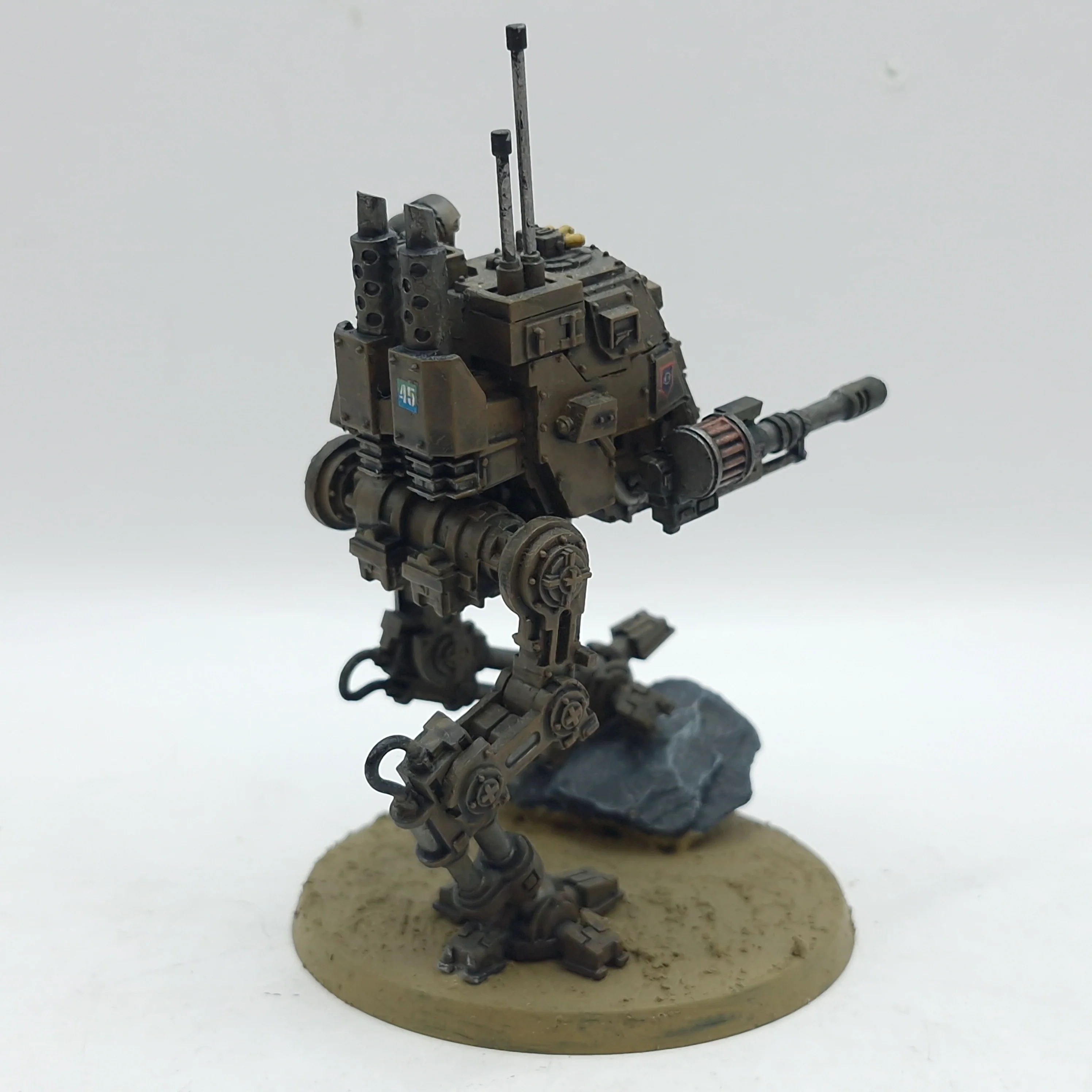 Warhammer 40k: Astra Militarum Old Sentinel - Painted (AA223) - Image 5