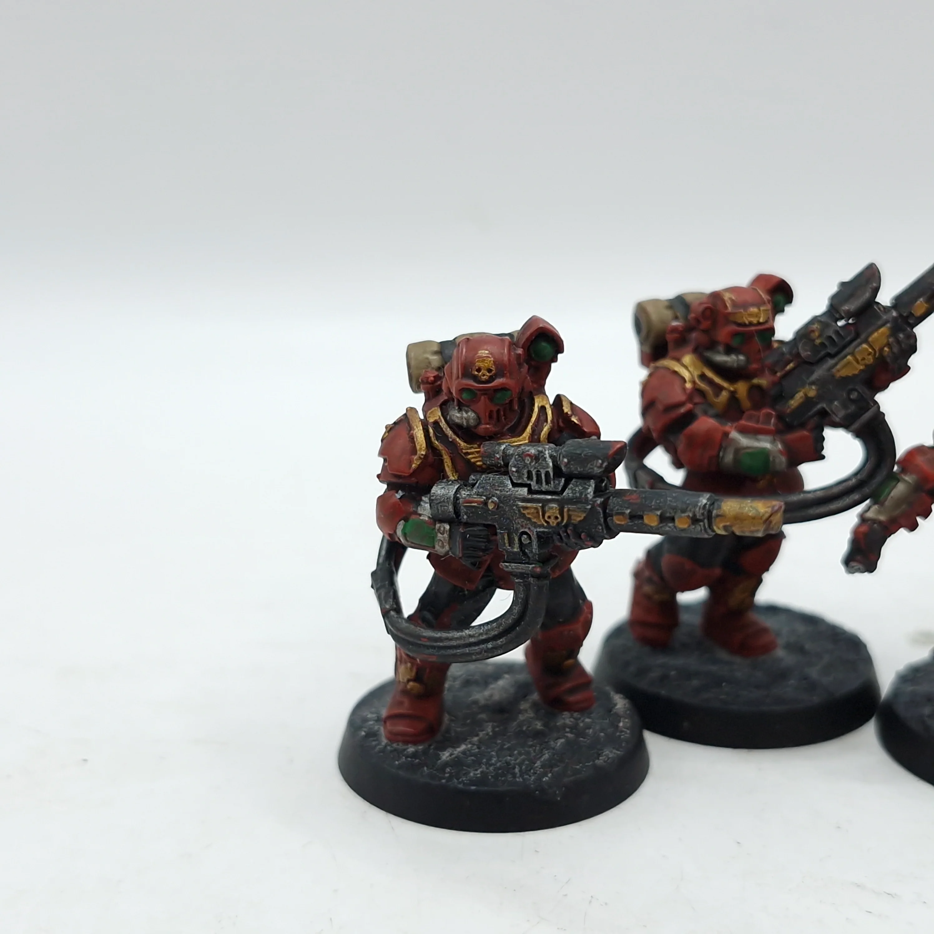 Warhammer 40k: Astra Militarum Tempestus Scions - Painted (AD229) - Image 2