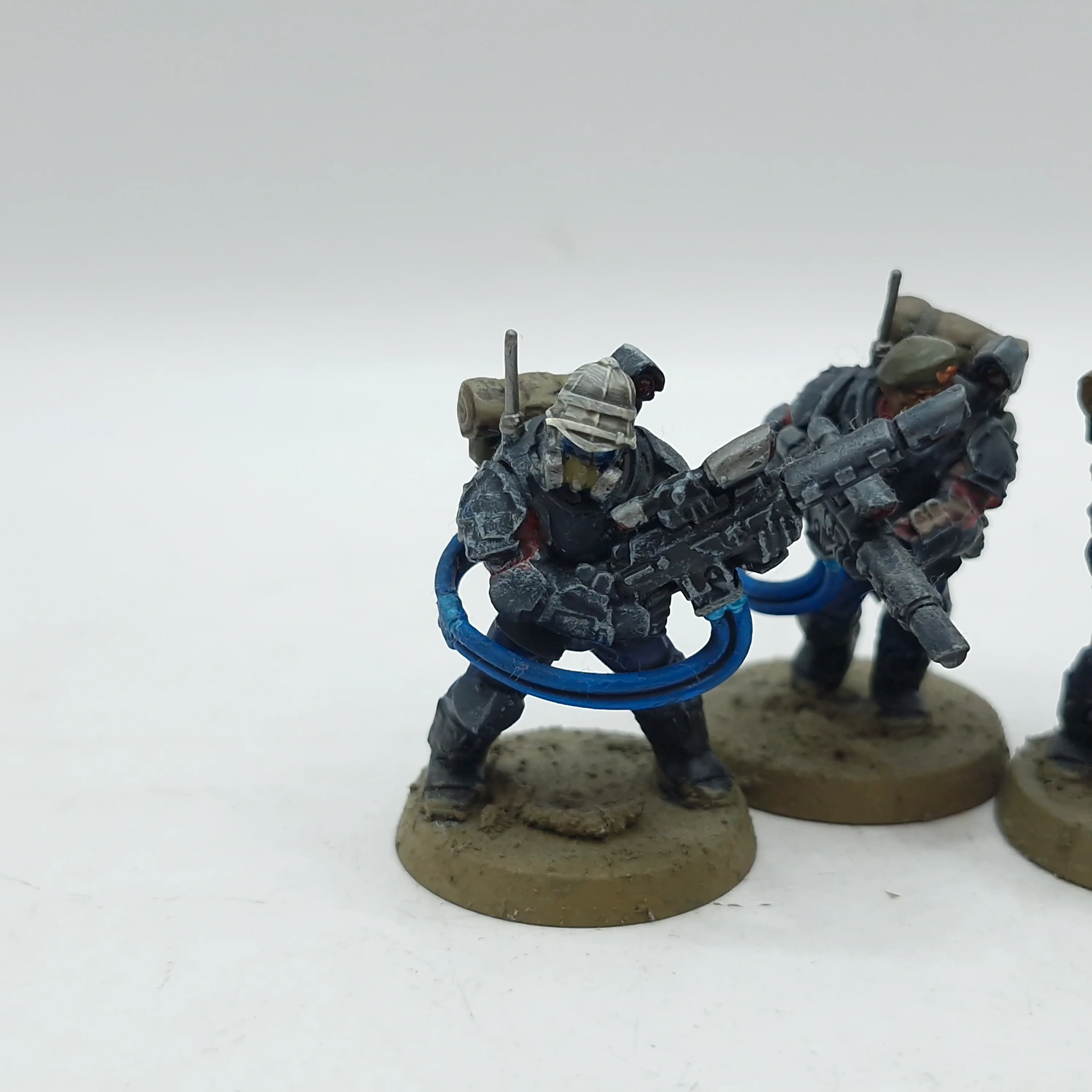 Warhammer 40k: Astra Militarum Tempestus Scions - Painted (AE072) - Image 2
