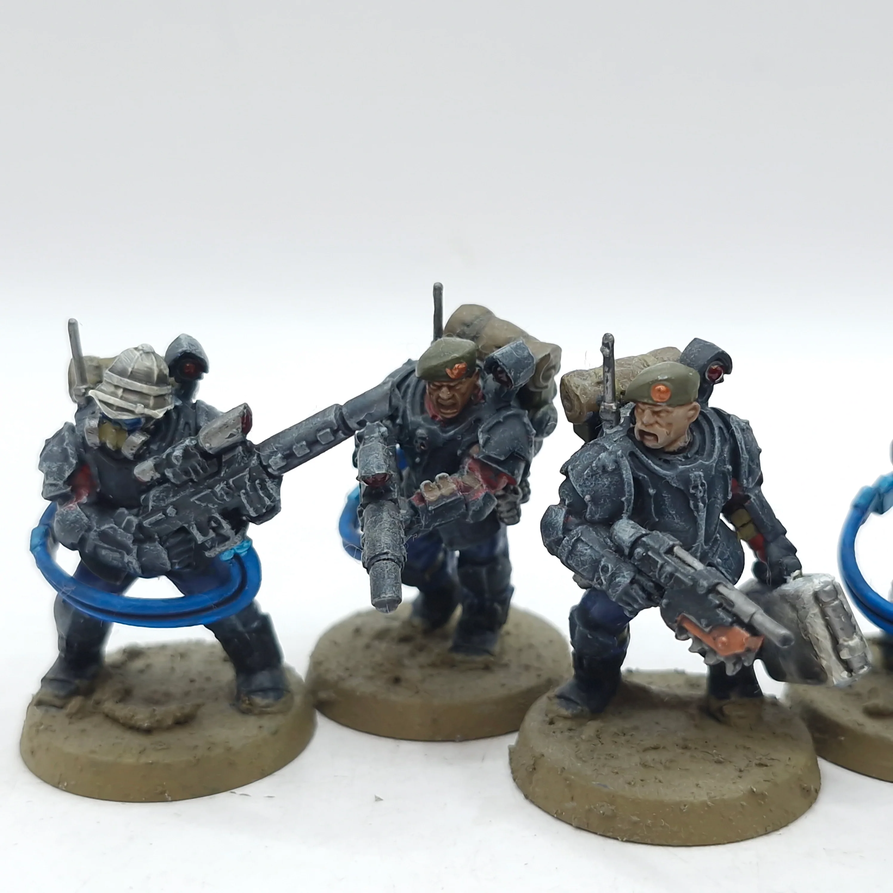 Warhammer 40k: Astra Militarum Tempestus Scions - Painted (AE072) - Image 3