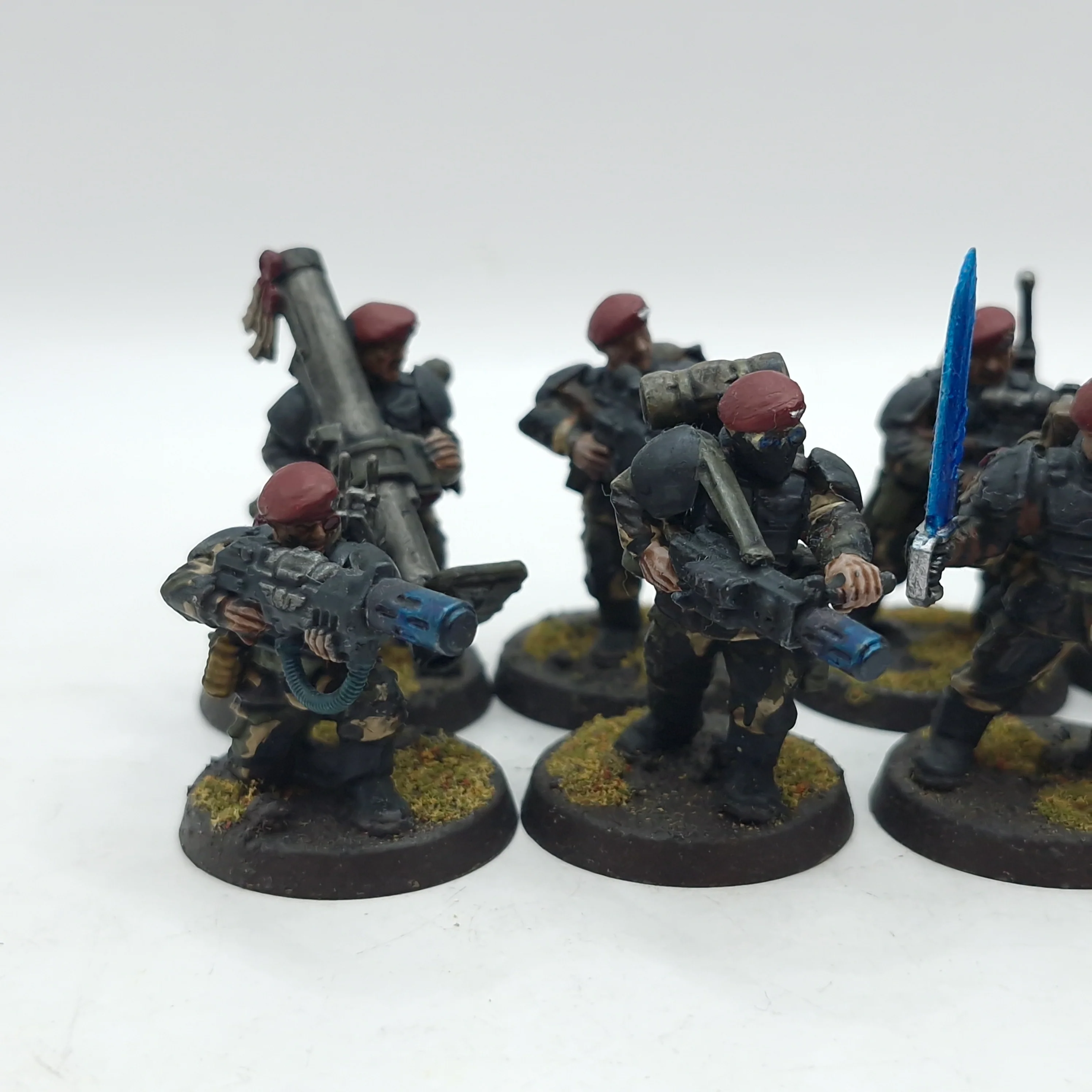 Warhammer 40k: Astra Militarum Tempestus Scions - Painted (AT071) - Image 2