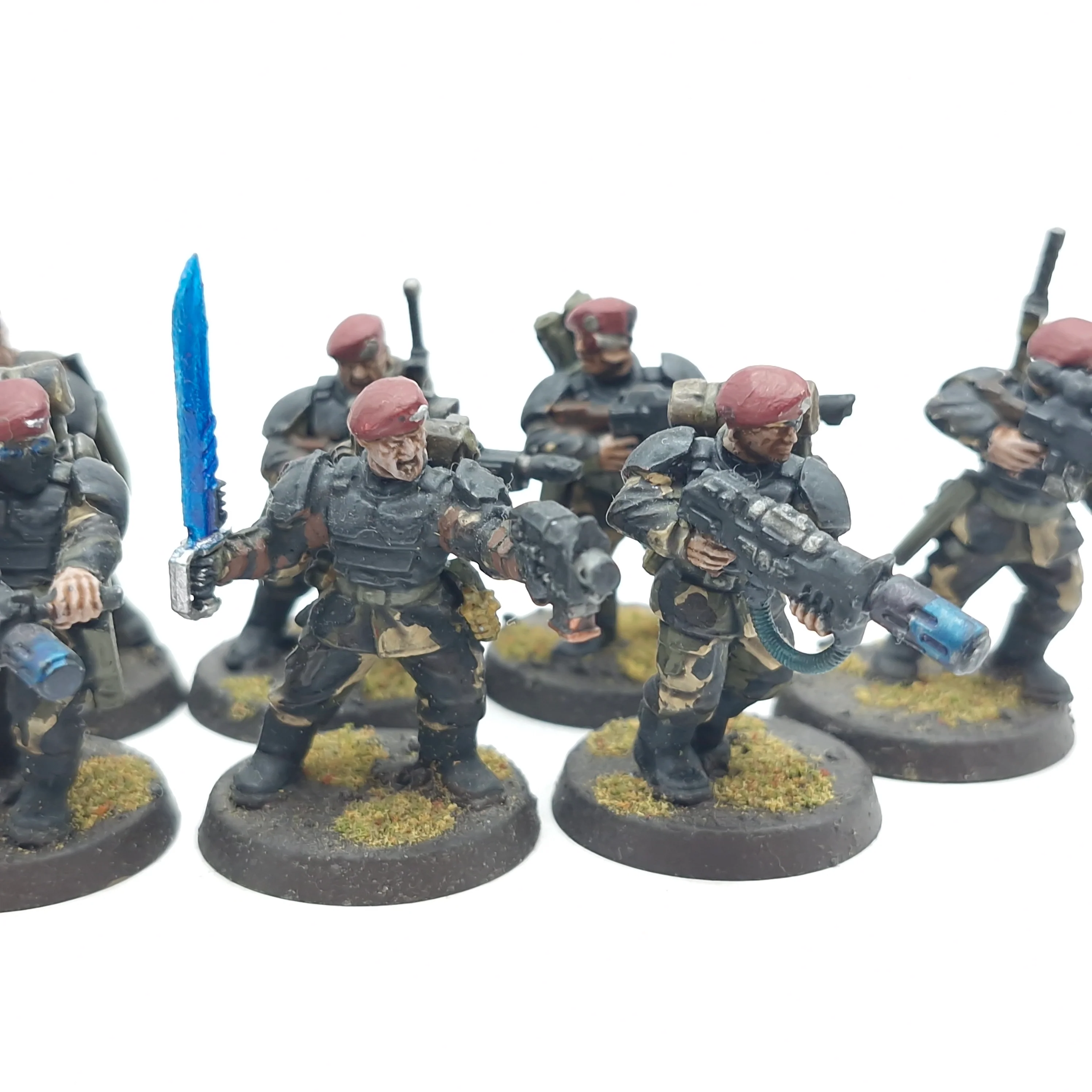 Warhammer 40k: Astra Militarum Tempestus Scions - Painted (AT071) - Image 3