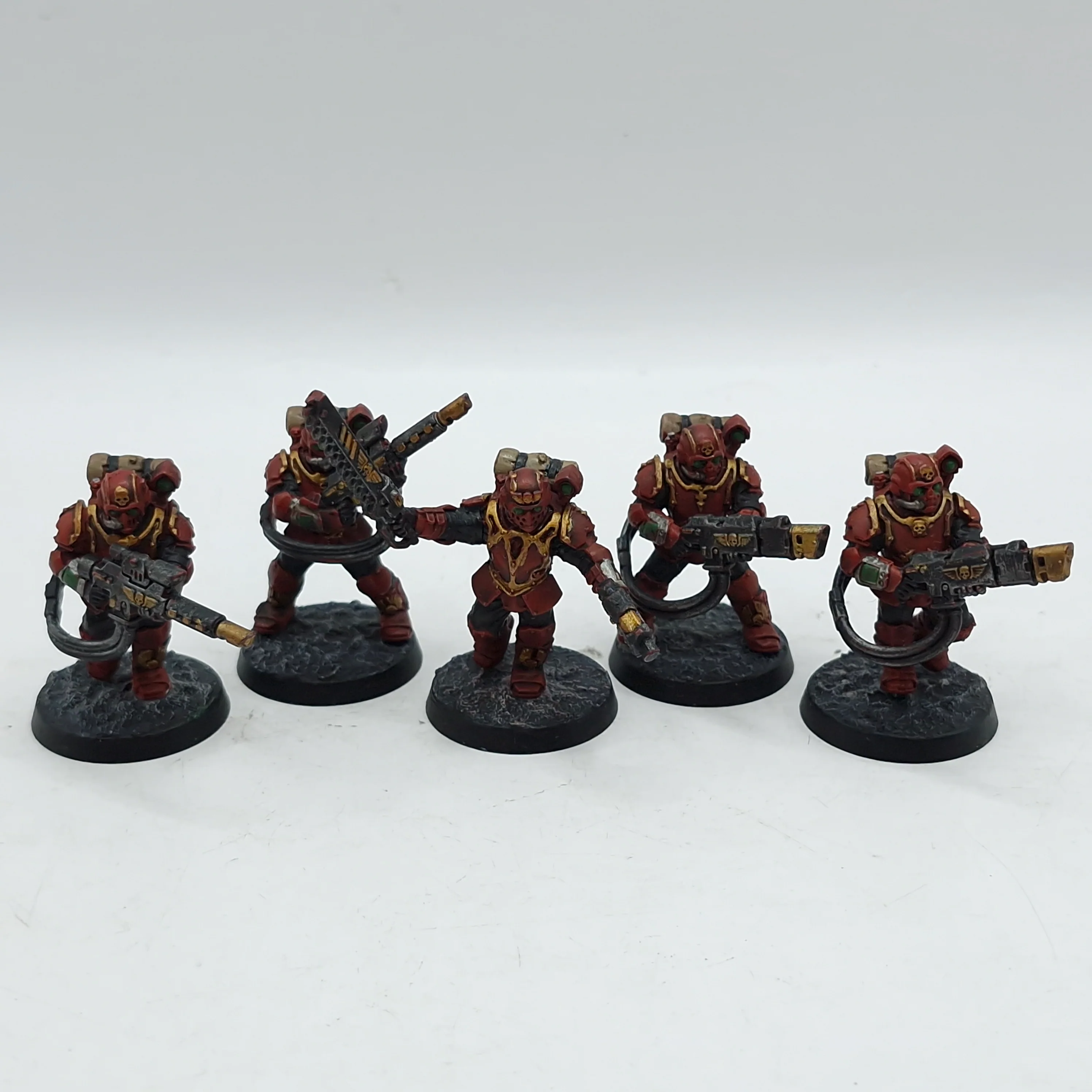 Warhammer 40k: Astra Militarum Tempestus Scions - Painted (BH147)