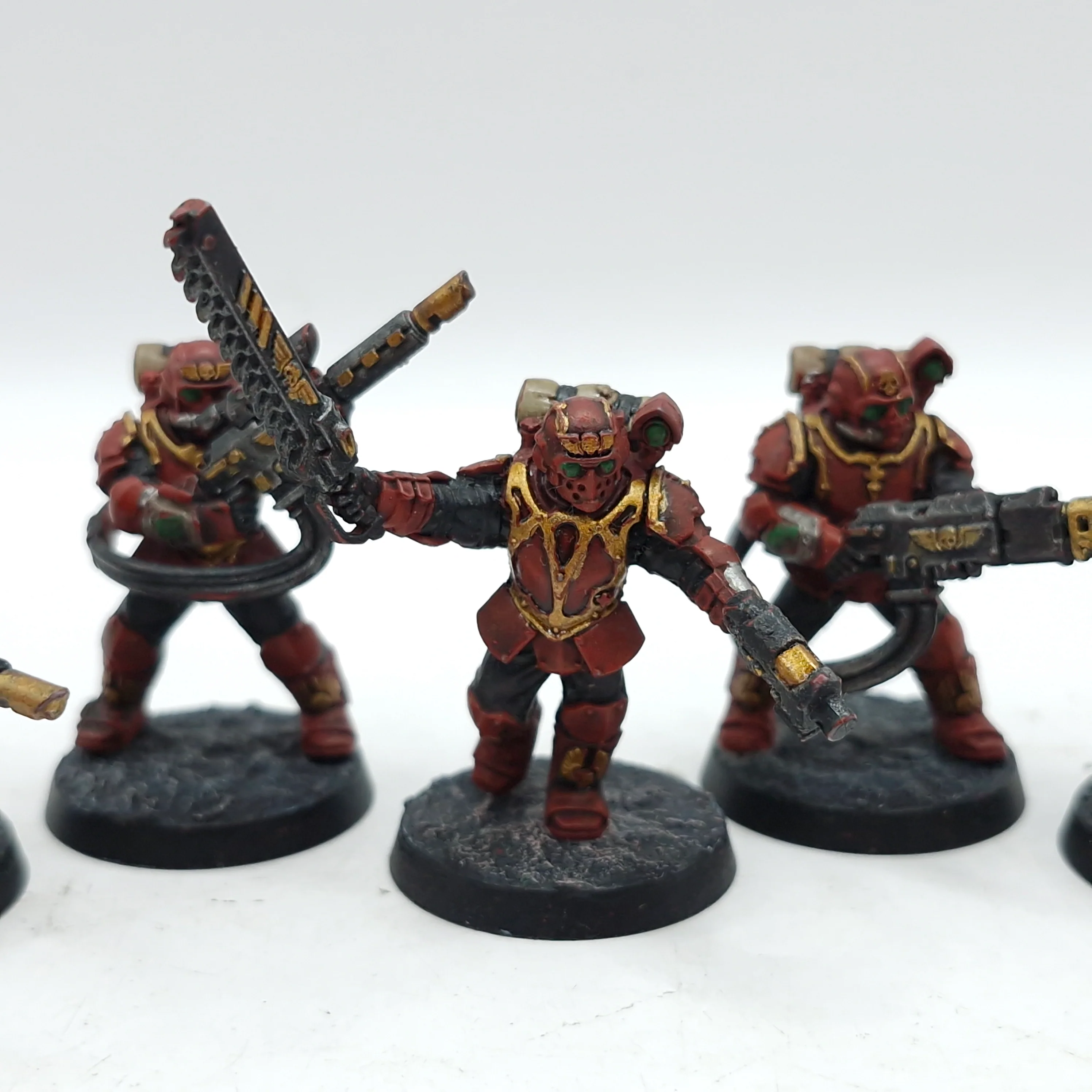 Warhammer 40k: Astra Militarum Tempestus Scions - Painted (BH147) - Image 4
