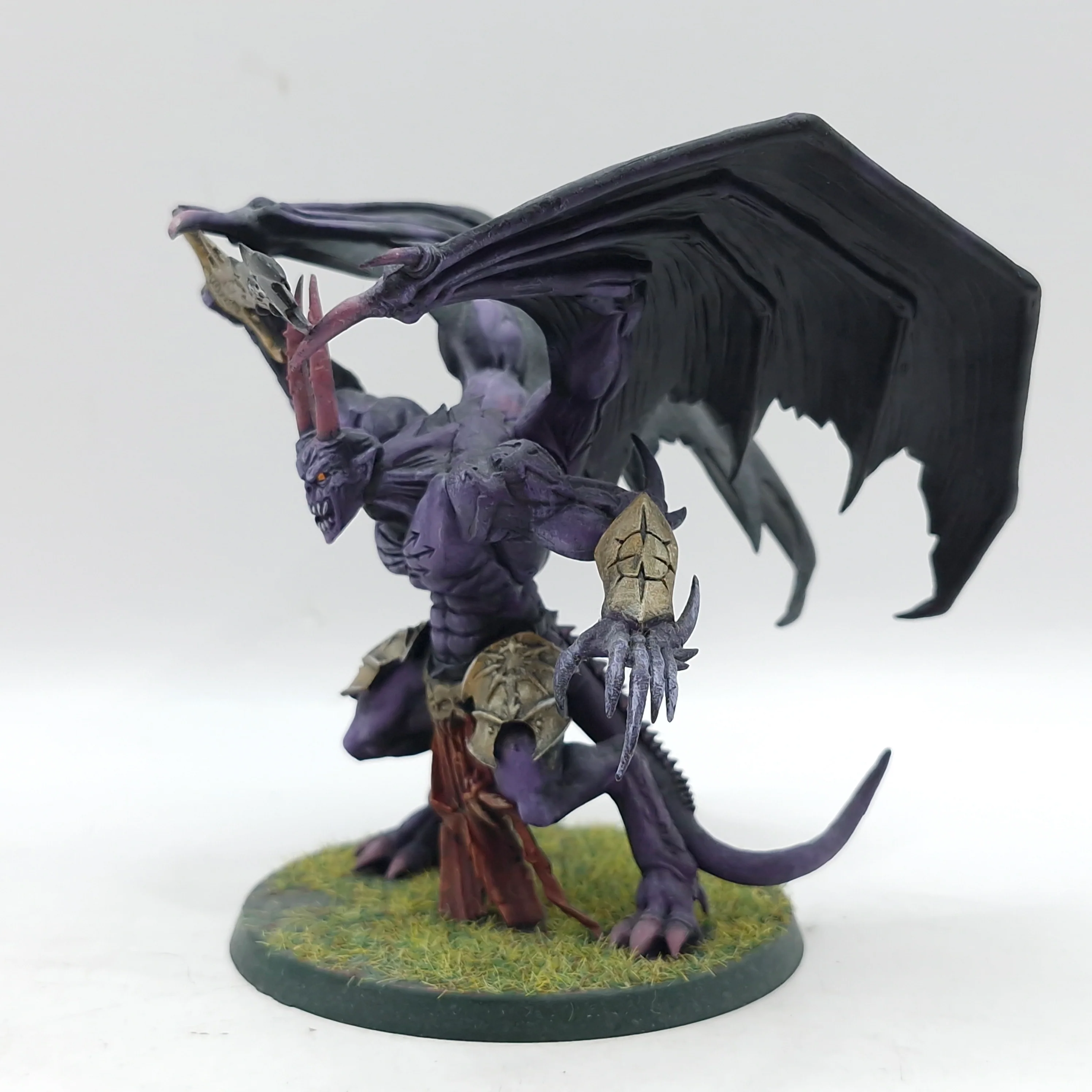 Warhammer 40k: Chaos Space Marines Daemon Prince Old - Painted (AQ043) - Image 2