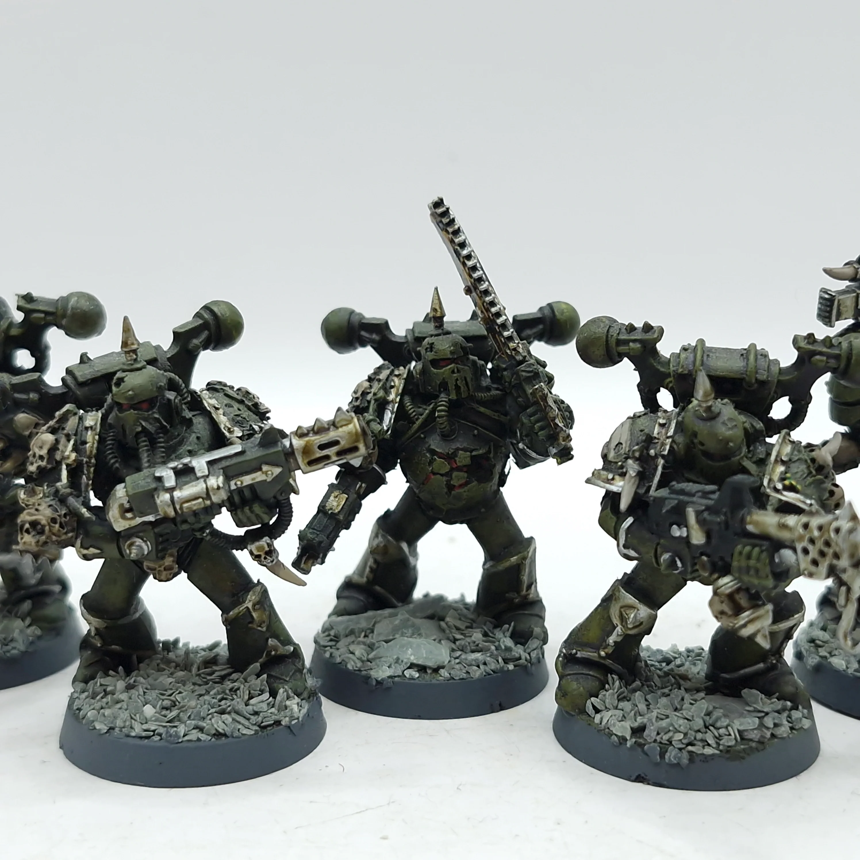 Warhammer 40k: Chaos Space Marines Finecast Plague Marines - Well Painted (AF106) - Image 4