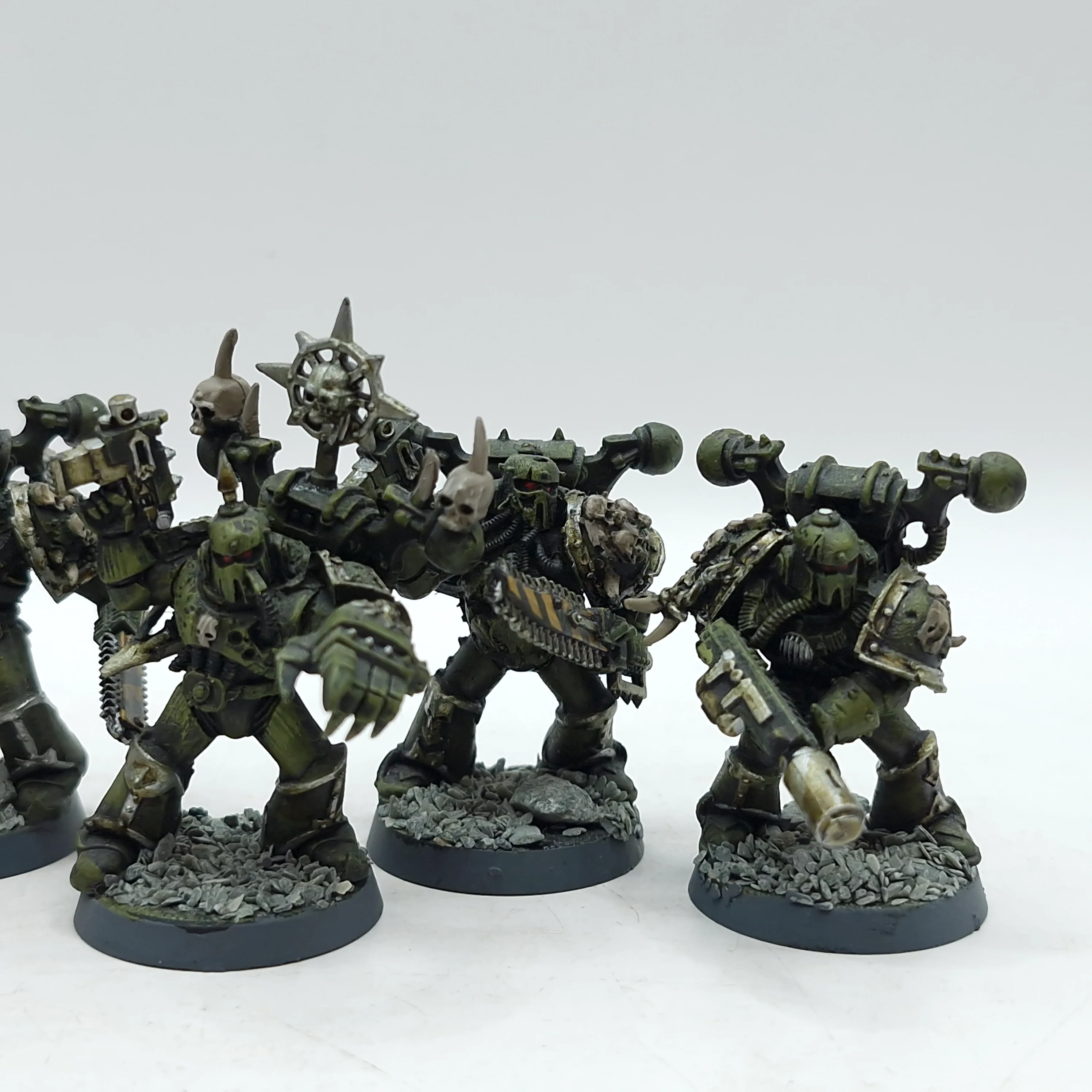 Warhammer 40k: Chaos Space Marines Finecast Plague Marines - Well Painted (BI067) - Image 5