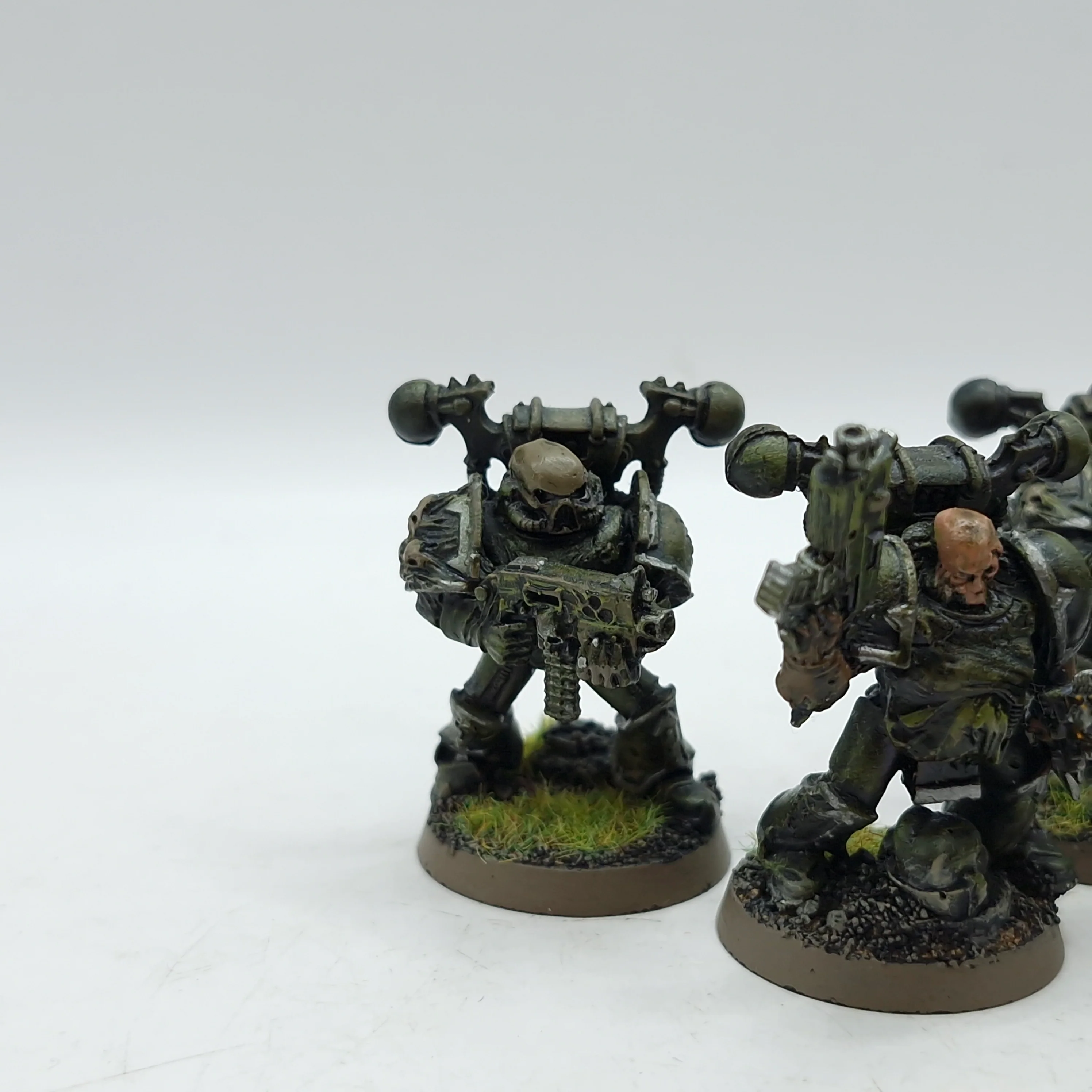 Warhammer 40k: Chaos Space Marines Metal Plague Marines - Well Painted (BJ152) - Image 2