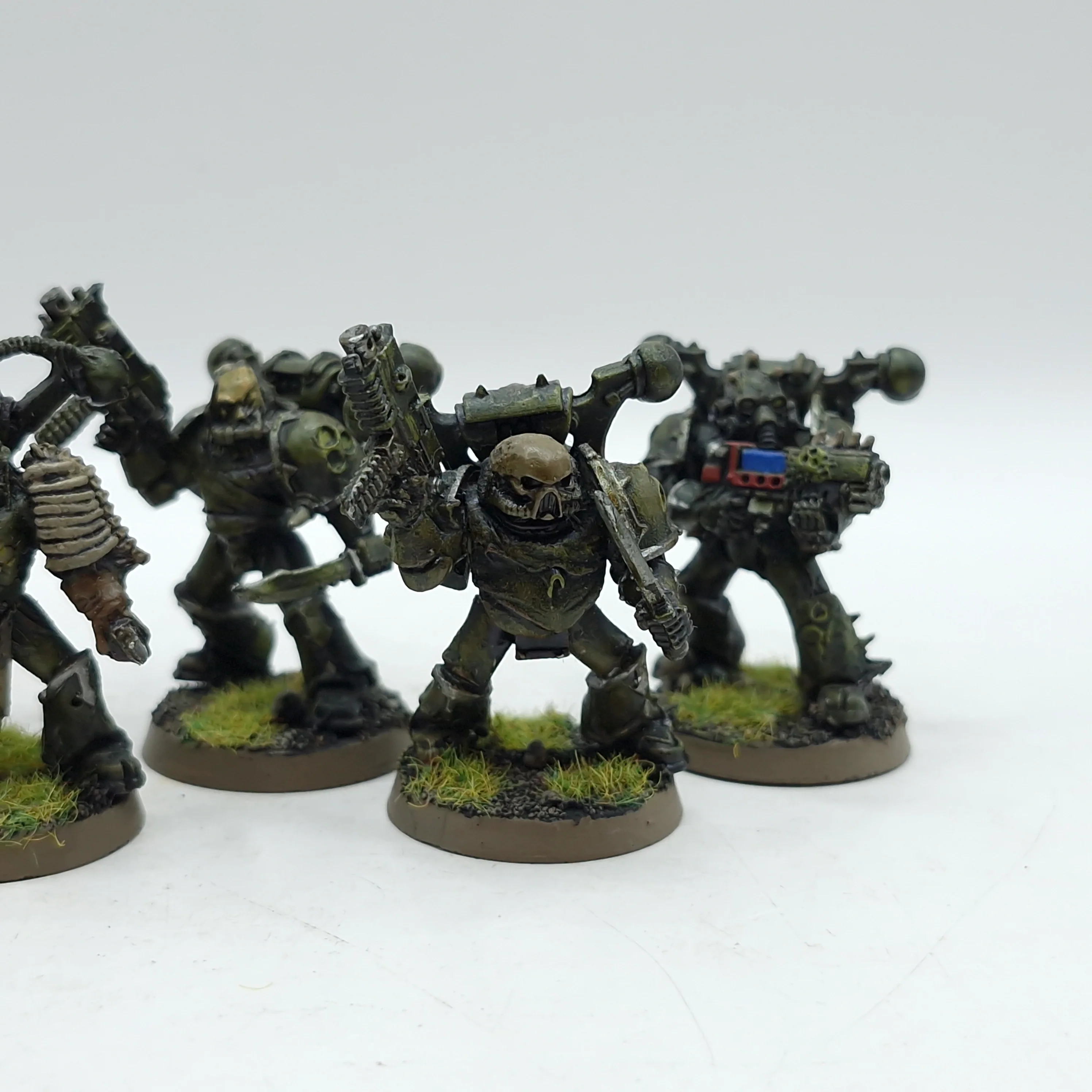 Warhammer 40k: Chaos Space Marines Metal Plague Marines - Well Painted (BJ152) - Image 7