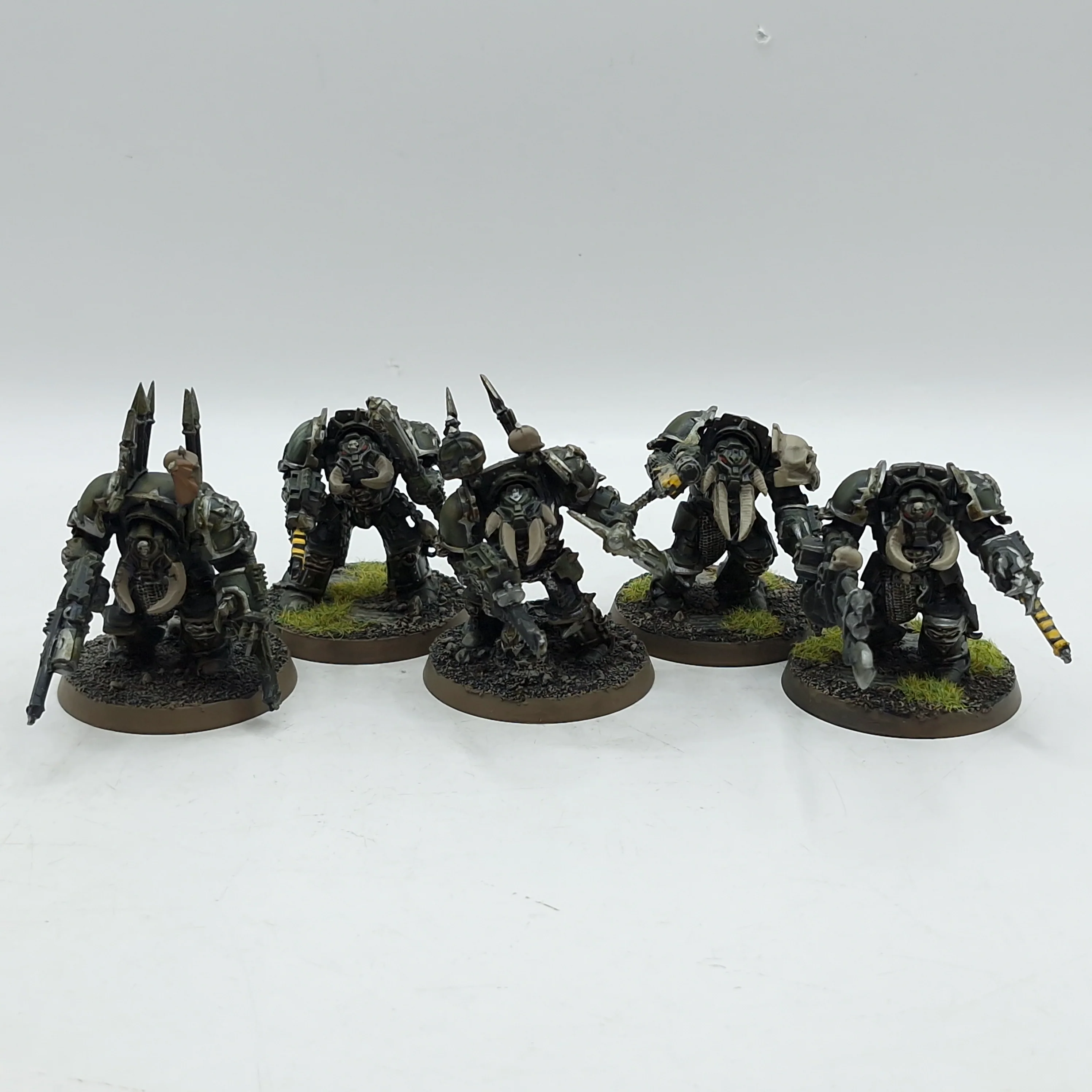 Warhammer 40k: Chaos Space Marines Old Terminators - Well Painted (AA095)