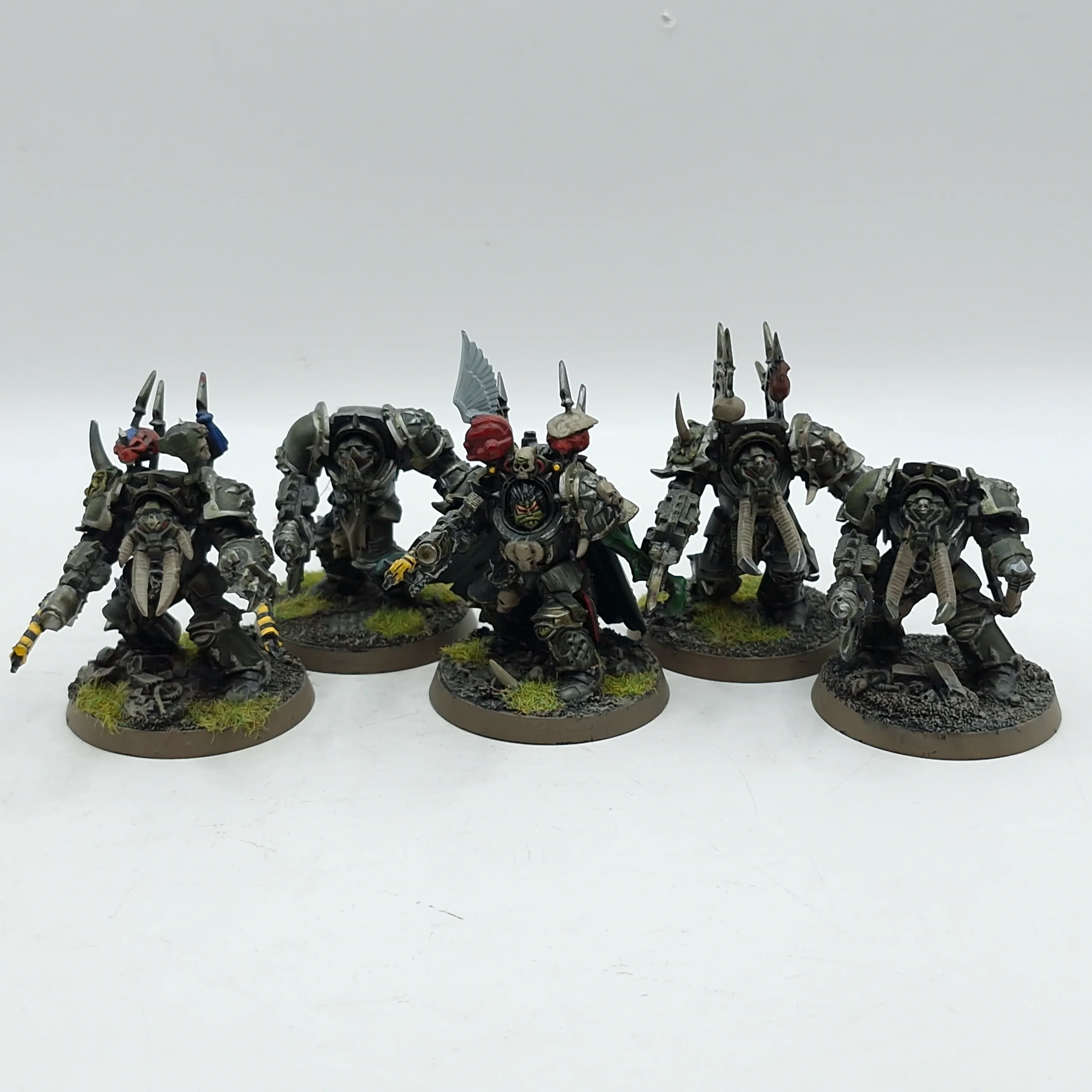 Warhammer 40k: Chaos Space Marines Old Terminators - Well Painted (BC068)