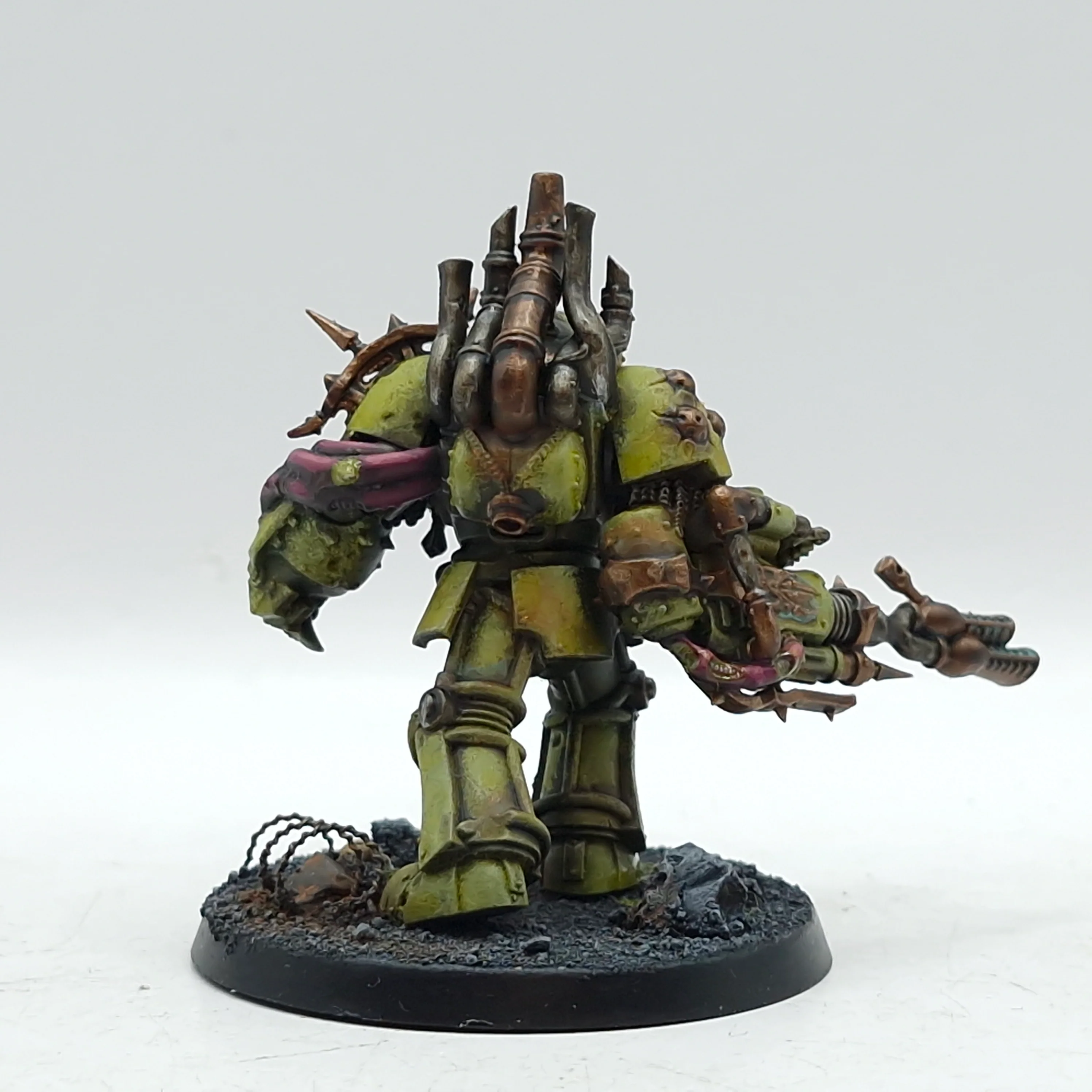 Warhammer 40k: Death Guard Lord of Virulence - Well Painted (AP017) - Image 3