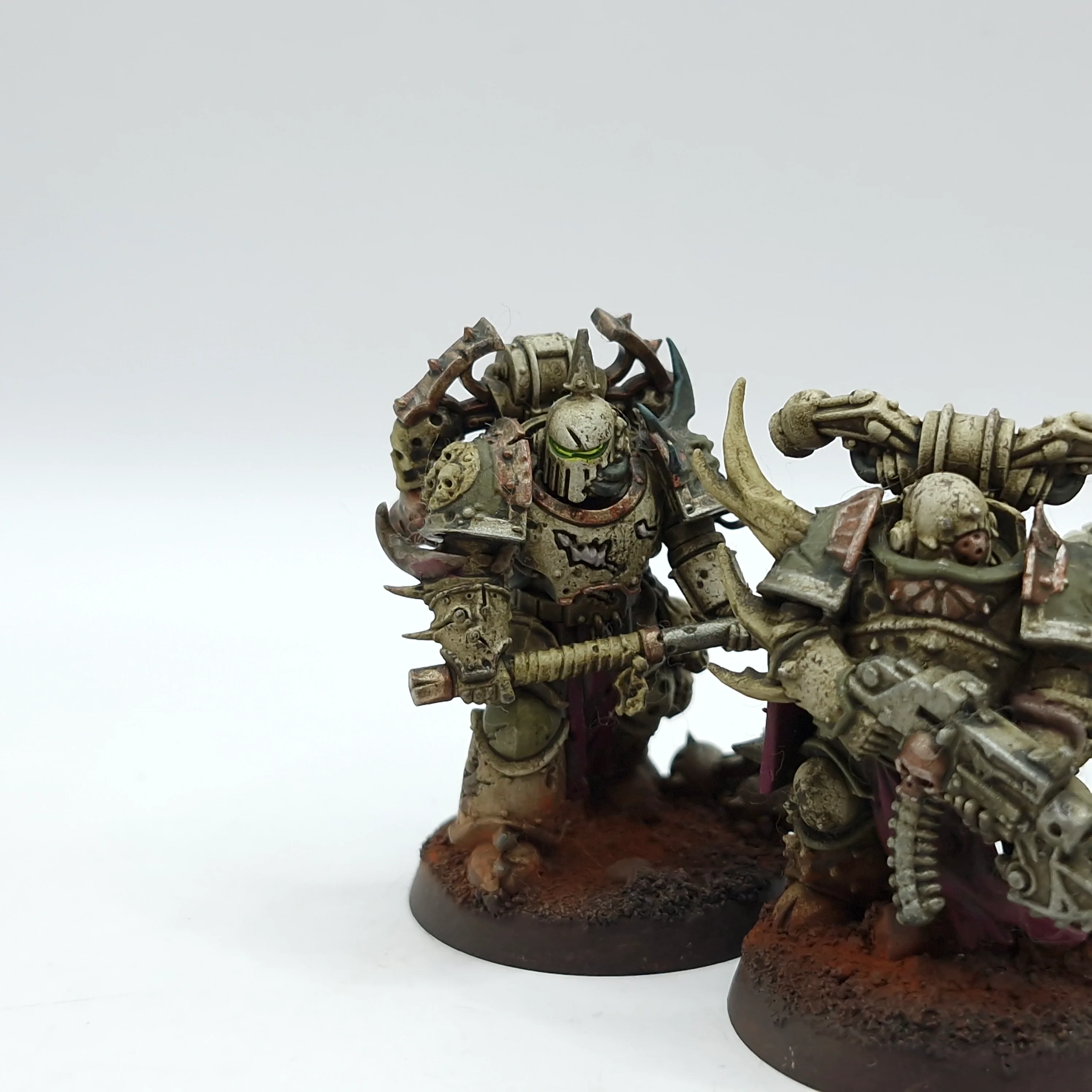 Warhammer 40k: Death Guard Plague Marines - Well Painted (AE171) - Image 2
