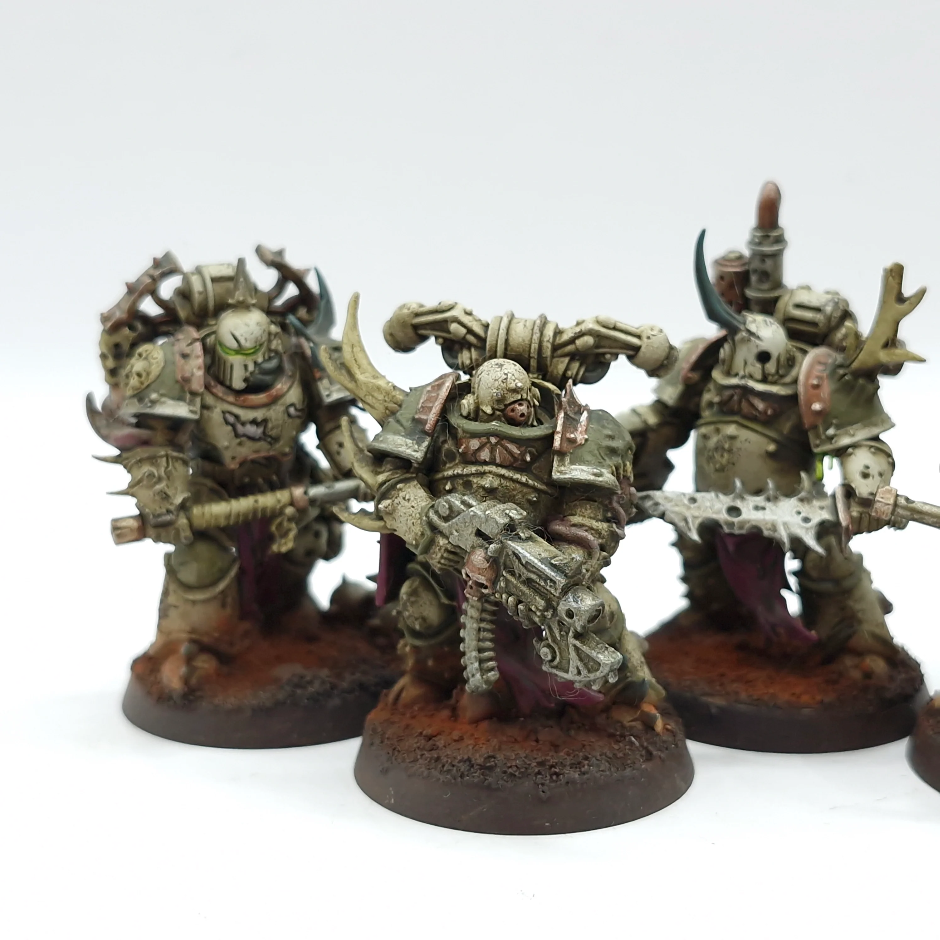 Warhammer 40k: Death Guard Plague Marines - Well Painted (AE171) - Image 3