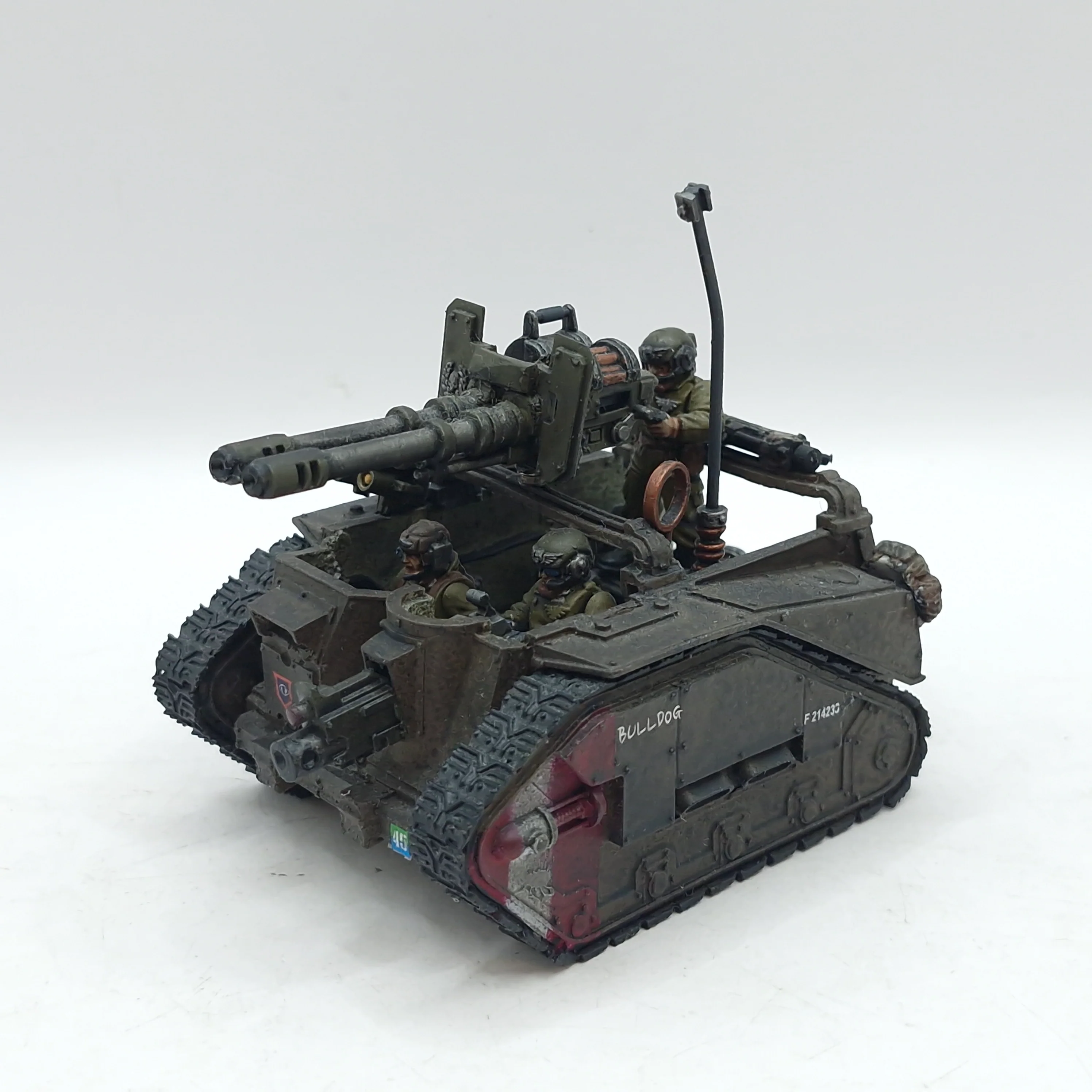 Warhammer 40k: Death Korps of Krieg Forge World Centaur Artillery Tractor - Painted (AT084)