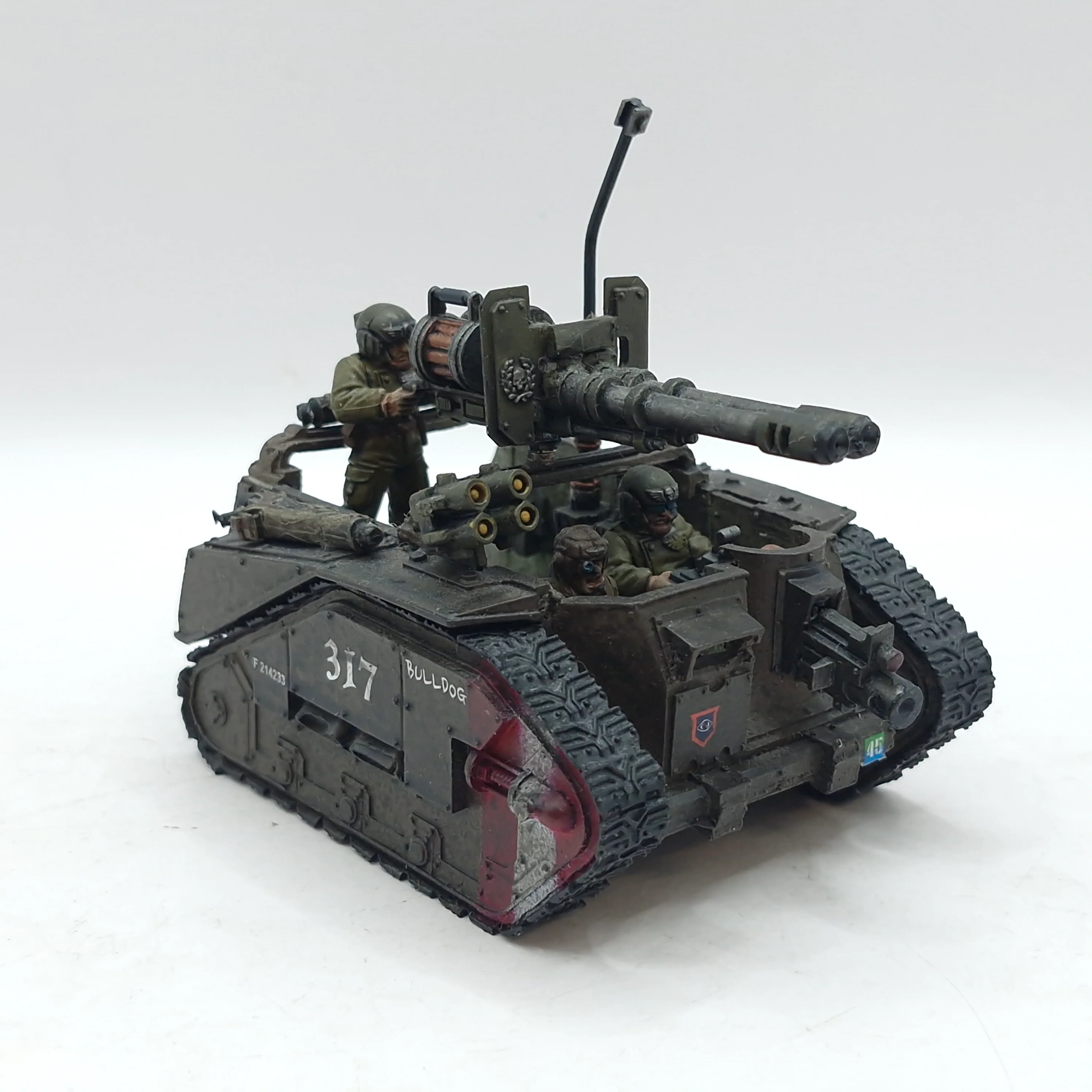 Warhammer 40k: Death Korps of Krieg Forge World Centaur Artillery Tractor - Painted (AT084) - Image 6