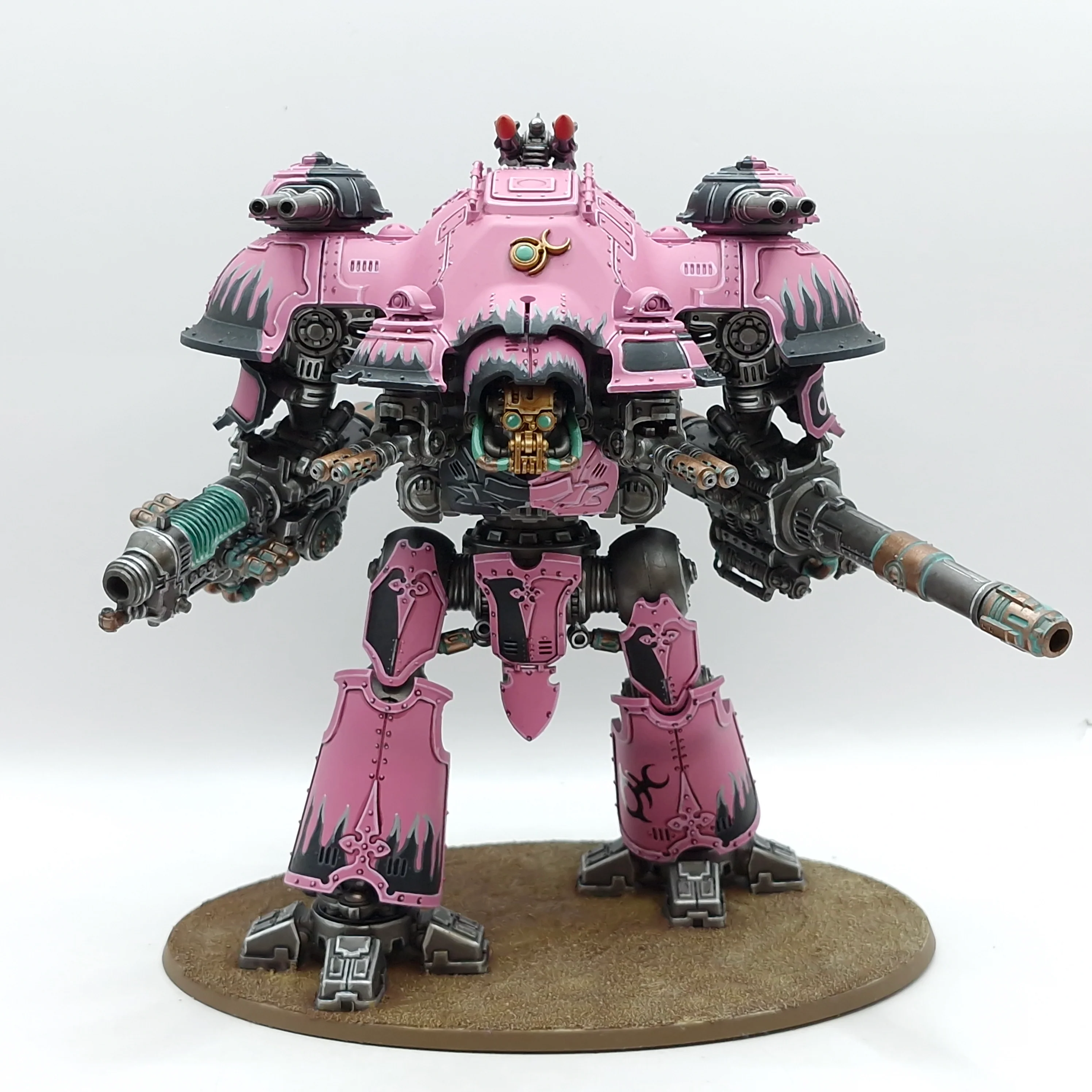 Warhammer 40k: Emperor's Children Knight Tyrant - Well Painted (AX096)