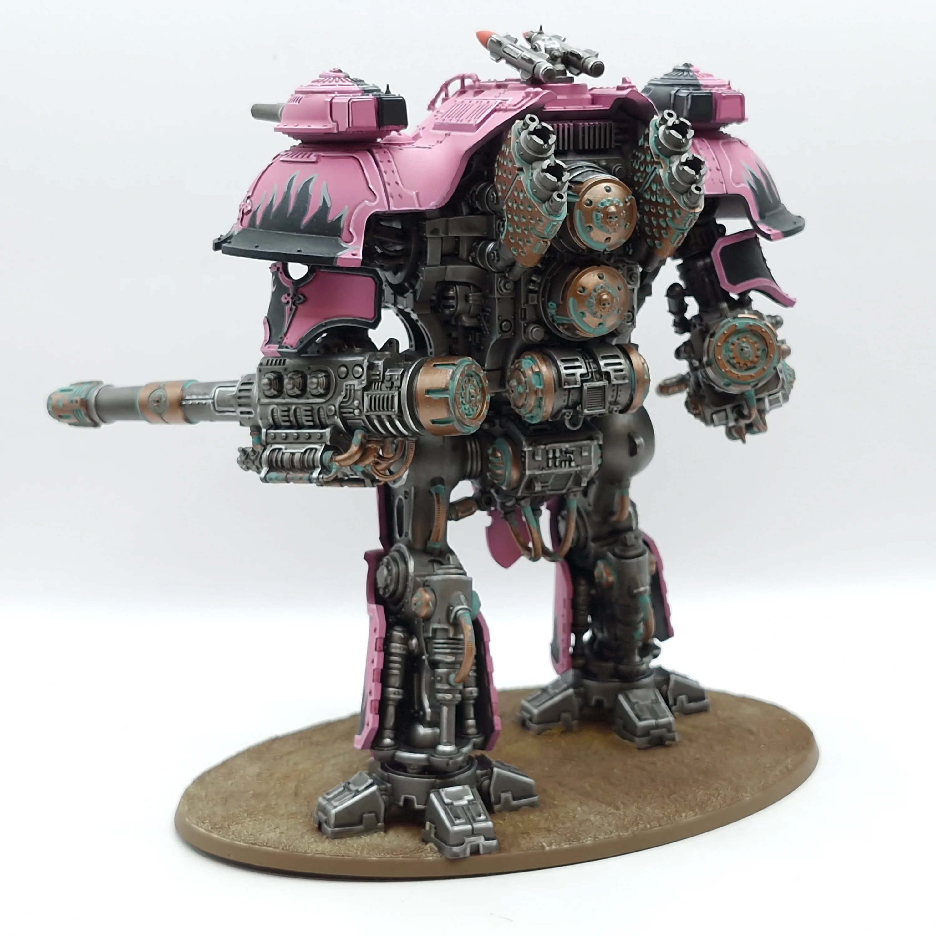 Warhammer 40k: Emperor's Children Knight Tyrant - Well Painted (AX096) - Image 5