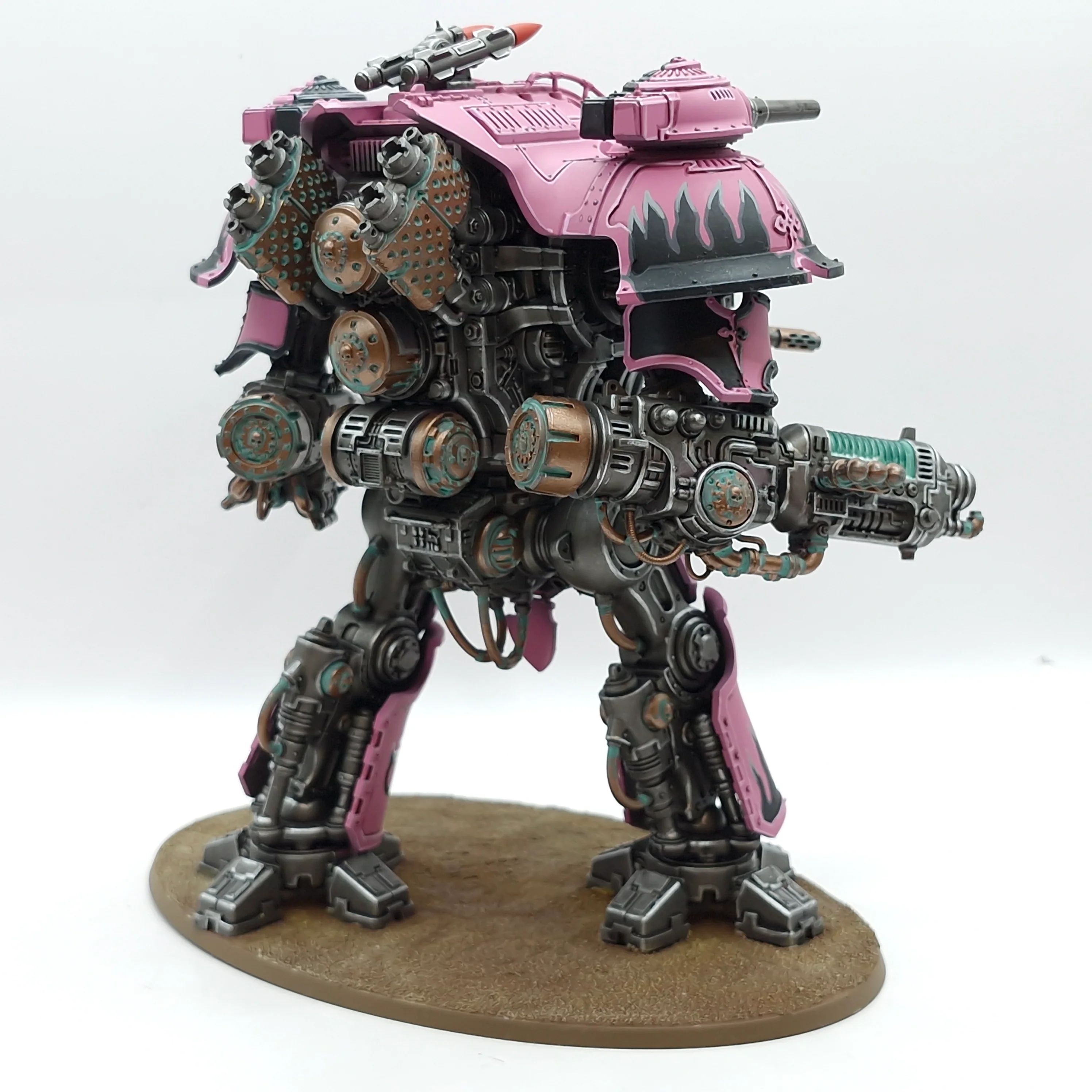 Warhammer 40k: Emperor's Children Knight Tyrant - Well Painted (AX096) - Image 6